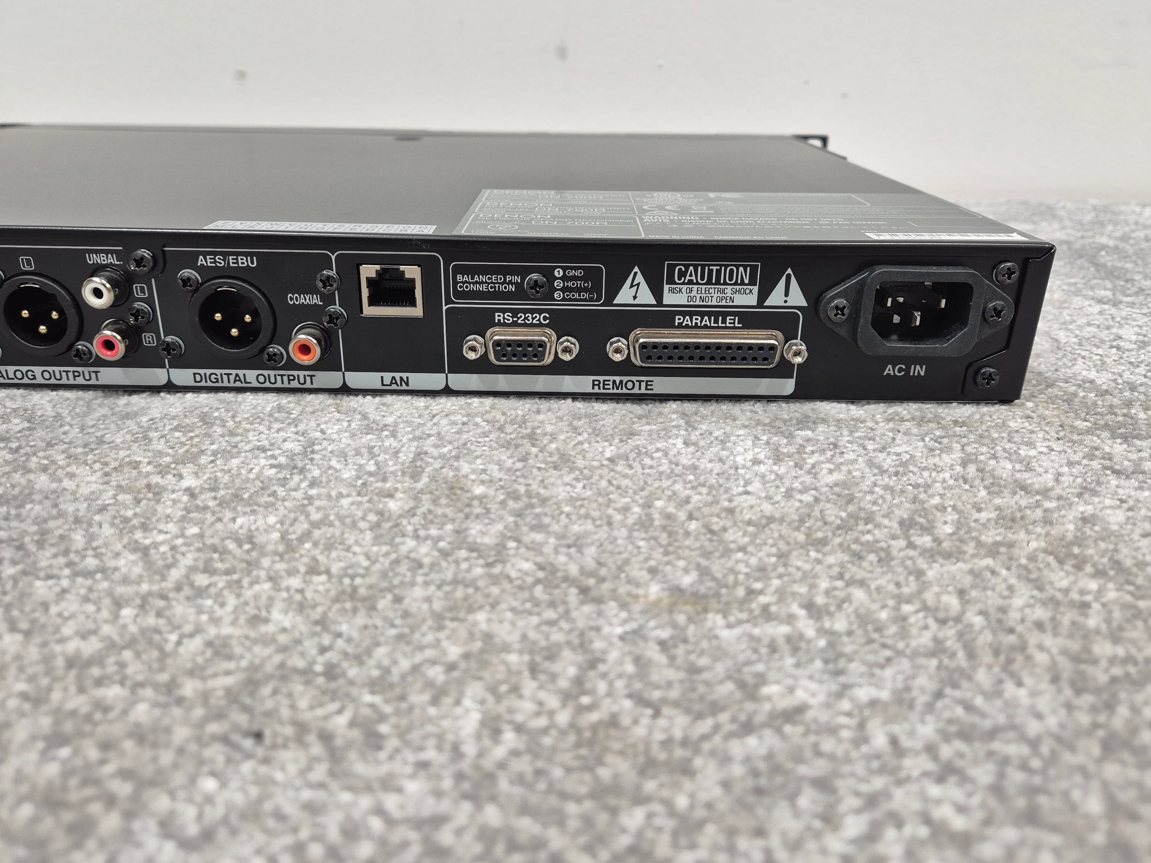 Denon DN-700R - 1U Professional Audio Recorder with Network Options - Image 7