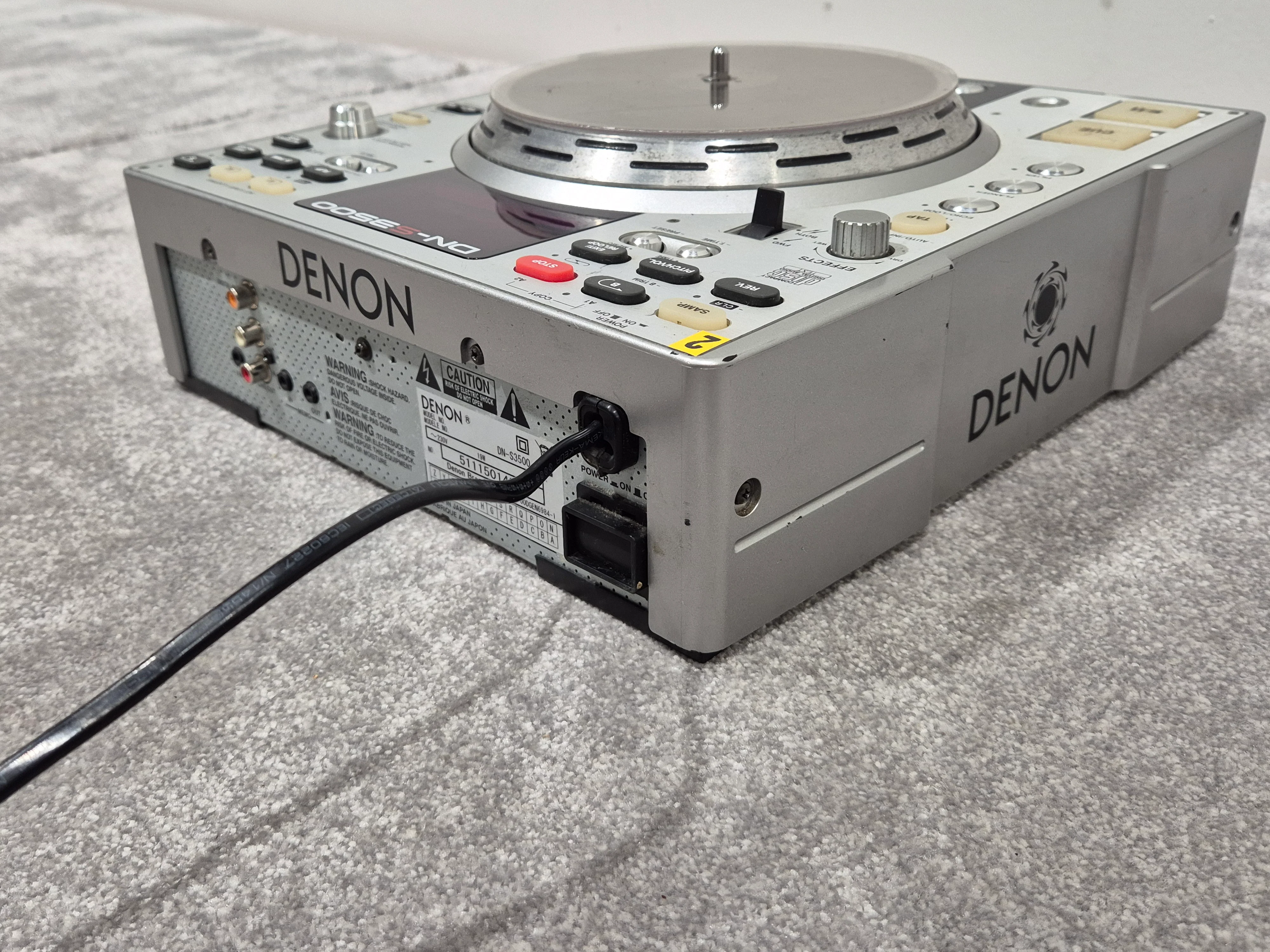 Denon DN-S3500 - Tabletop CD/MP3 Player - Image 10