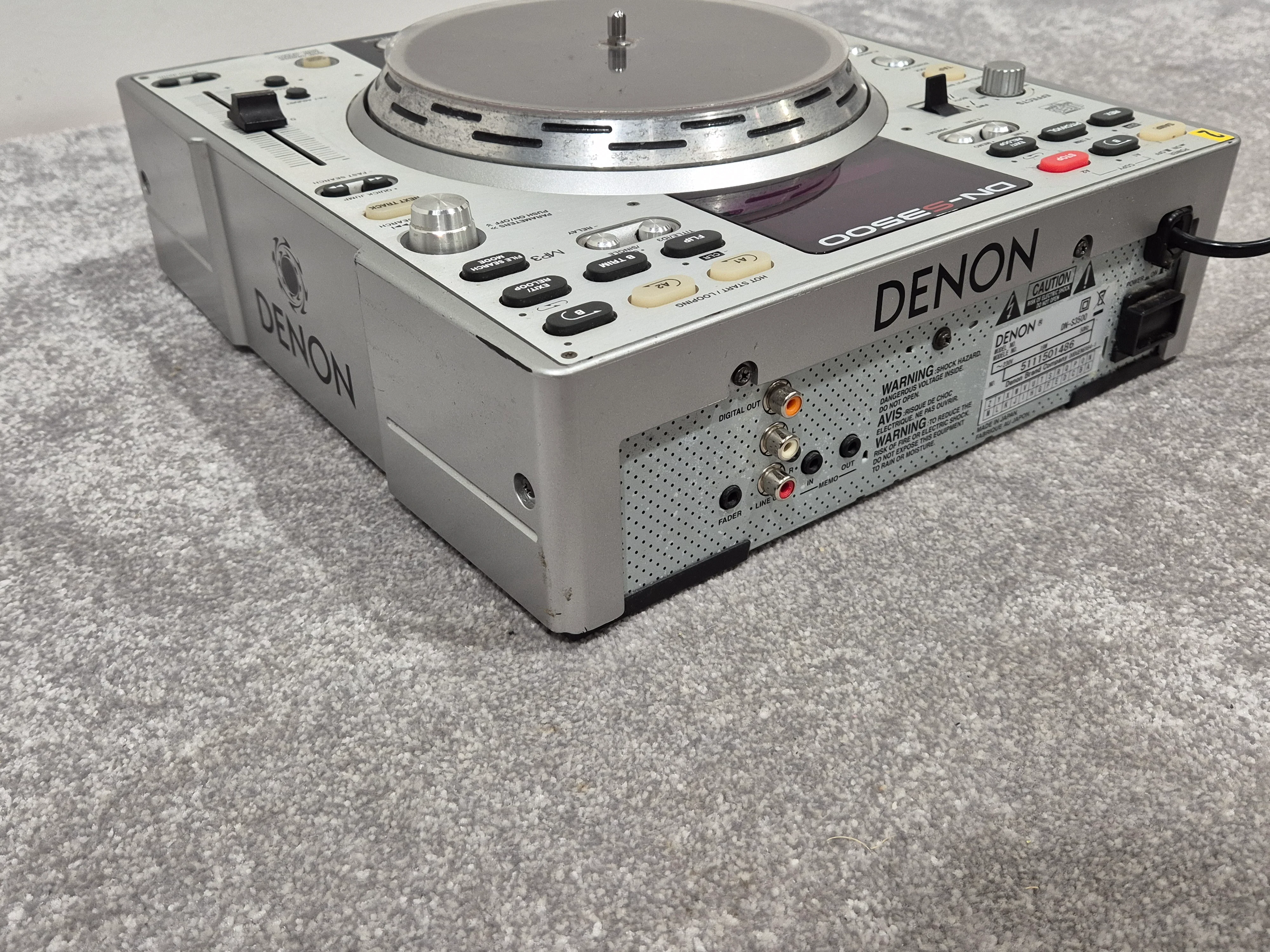 Denon DN-S3500 - Tabletop CD/MP3 Player - Image 11