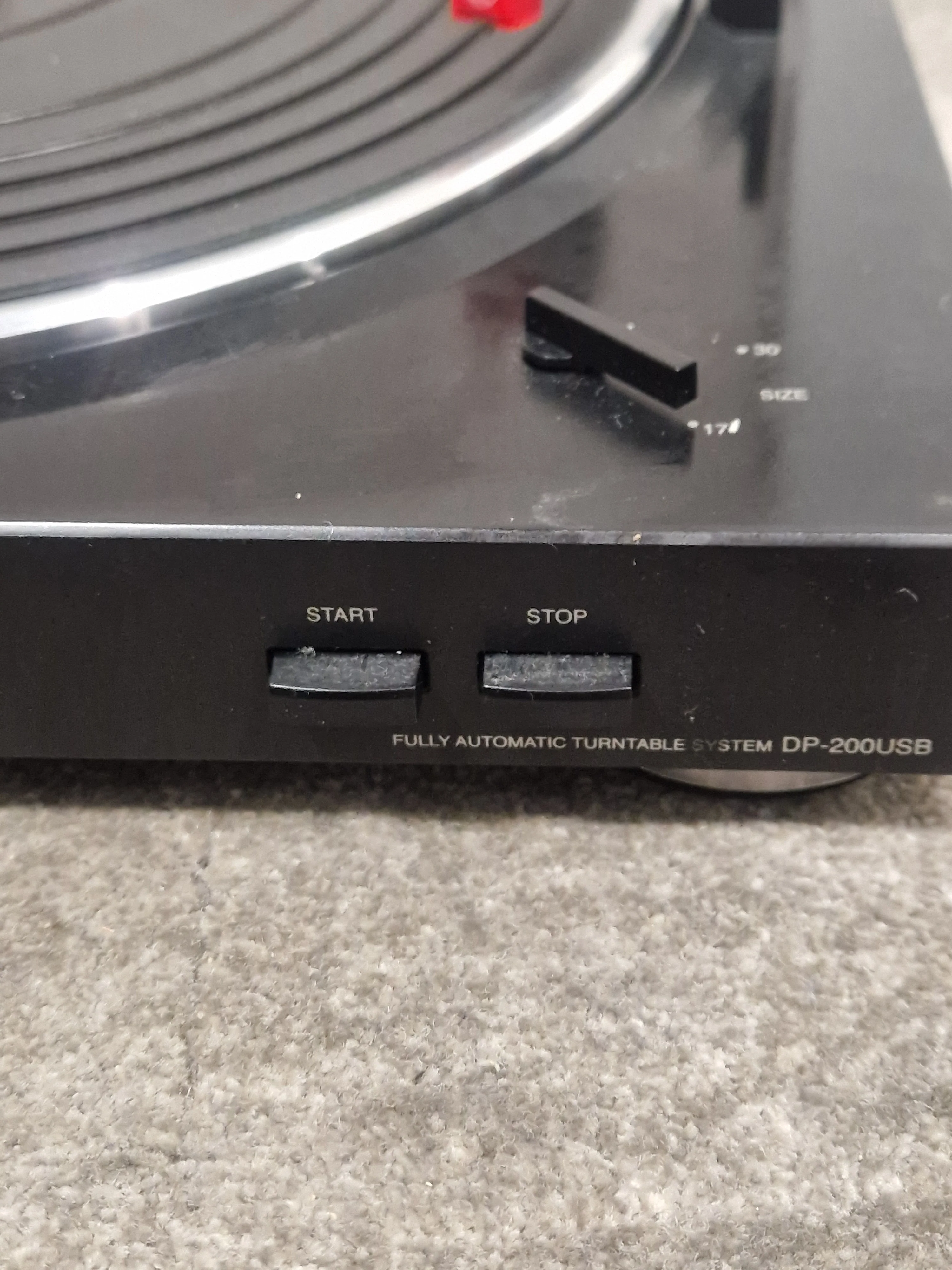 Denon DP-200USB - Turntable - Black – Turntable - Excellent - Image 7