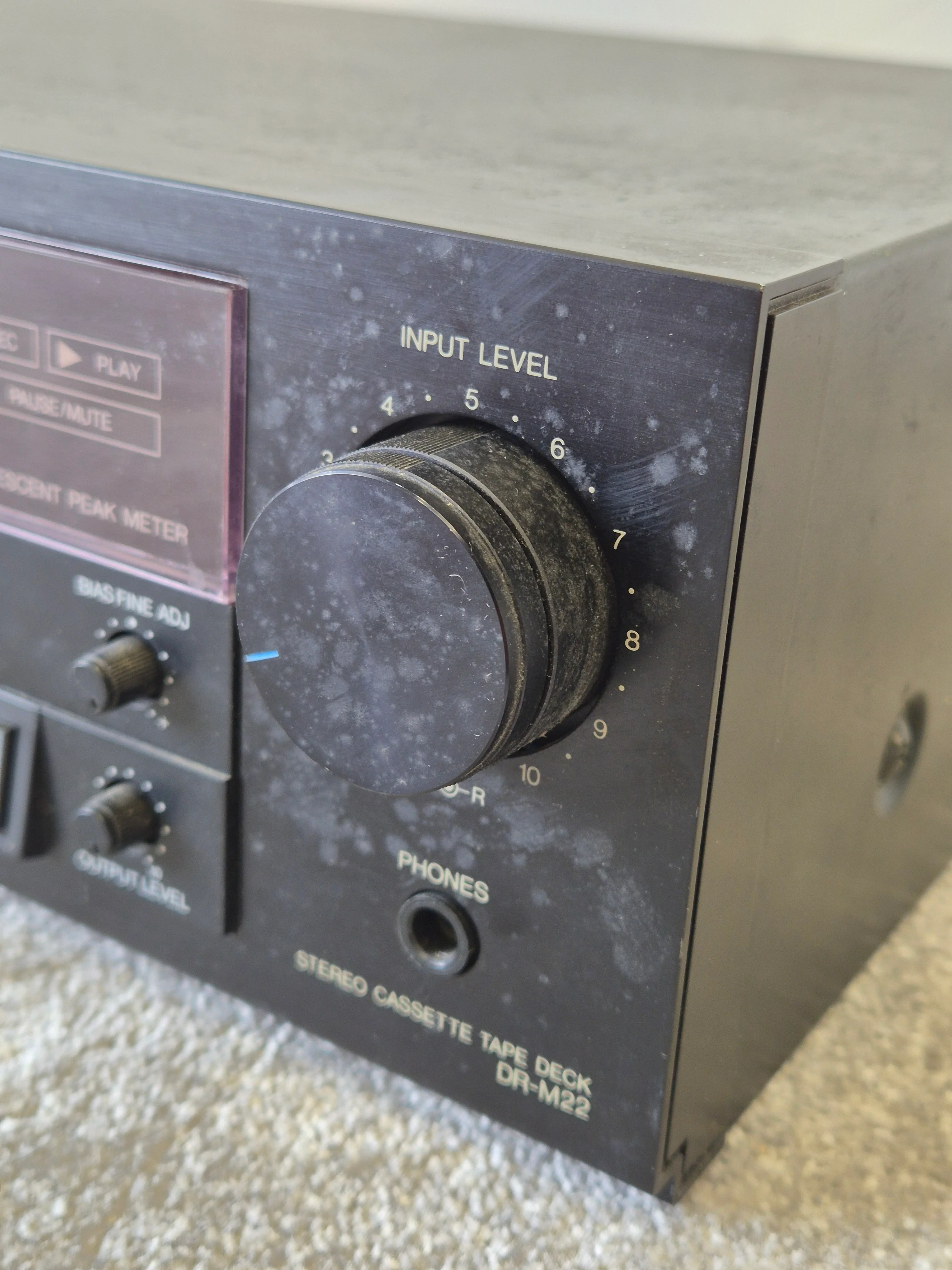 Denon DR-M22 - Stereo Cassette Tape Deck - Vintage Audio - Fair - Image 5