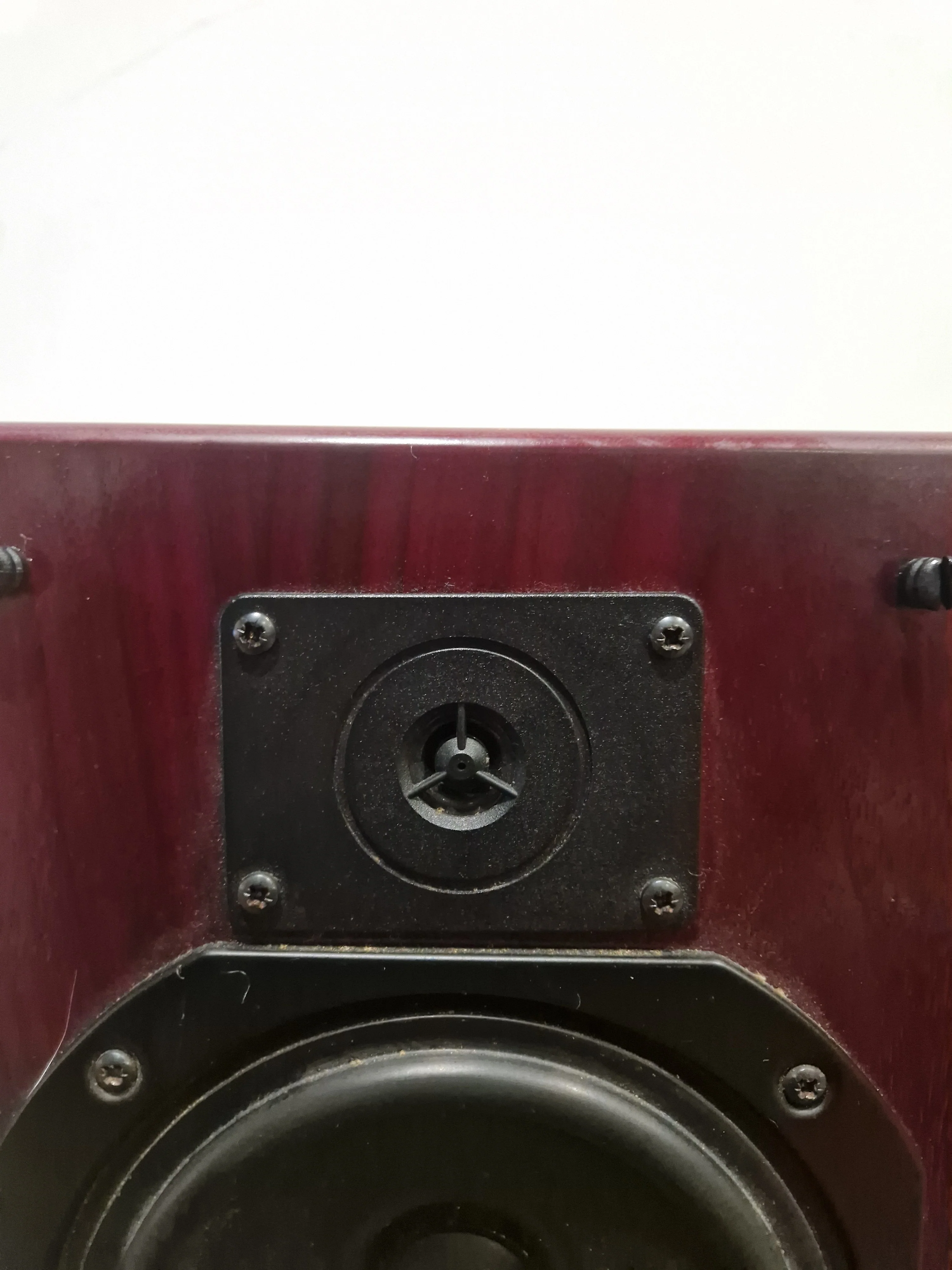 Denon E313 - Speakers - Pair - Red Wood - Good - Image 9