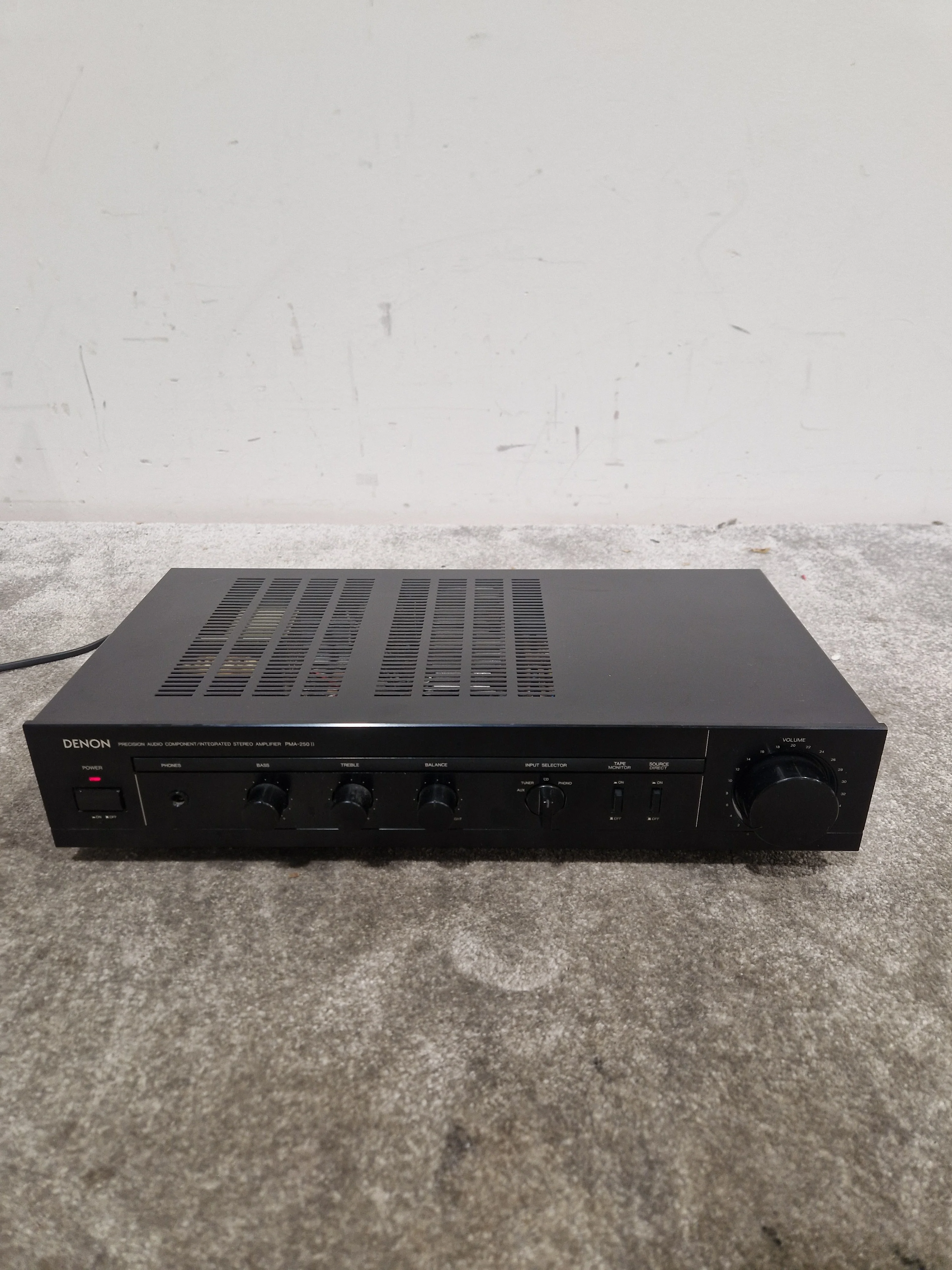 Denon PMA-250 II Integrated Amplifier - Black - Excellent - Image 9