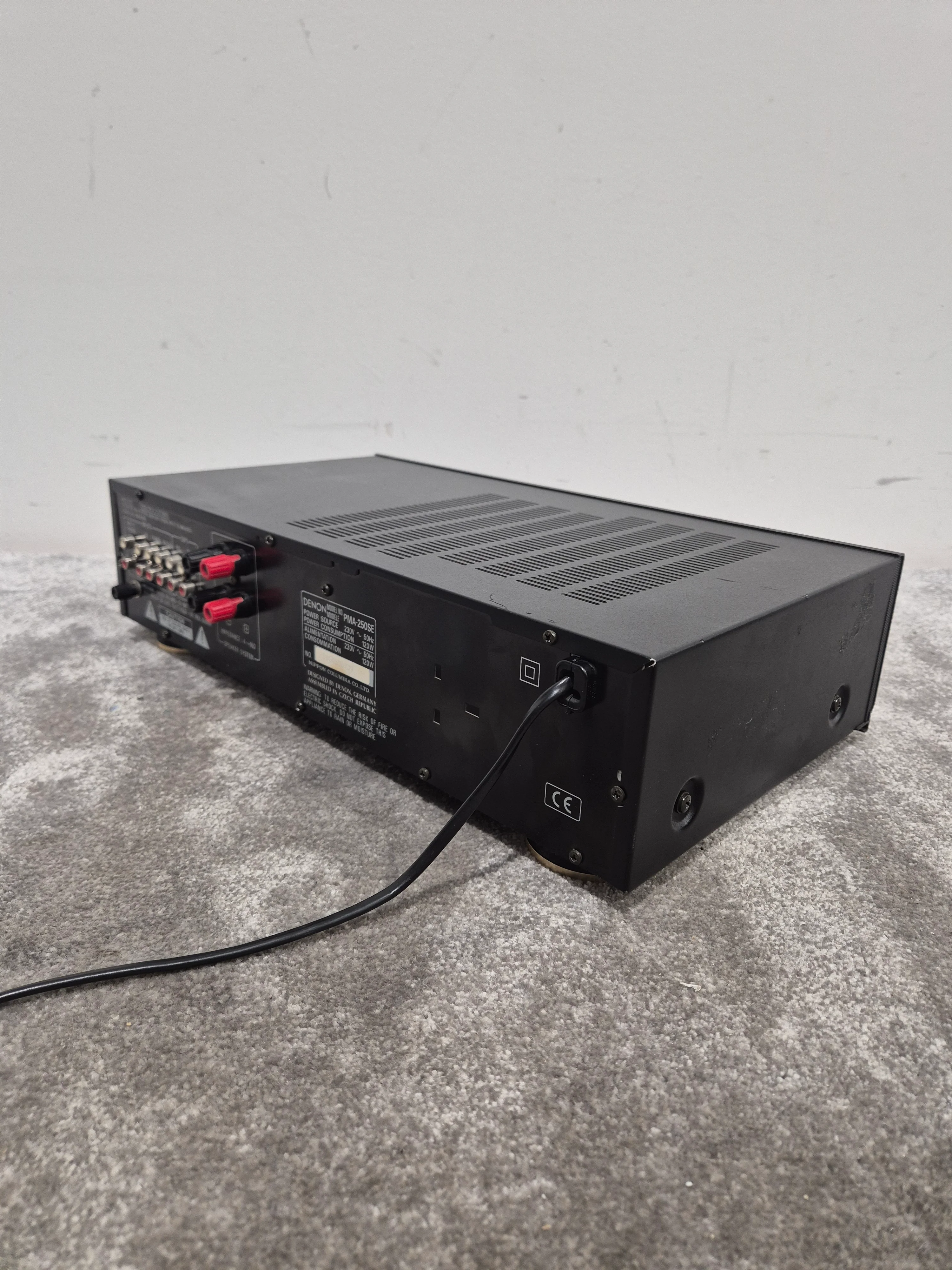 Denon PMA-250SE – Stereo Hi-Fi Amplifier – Very Good w/ Power Supply - Image 5