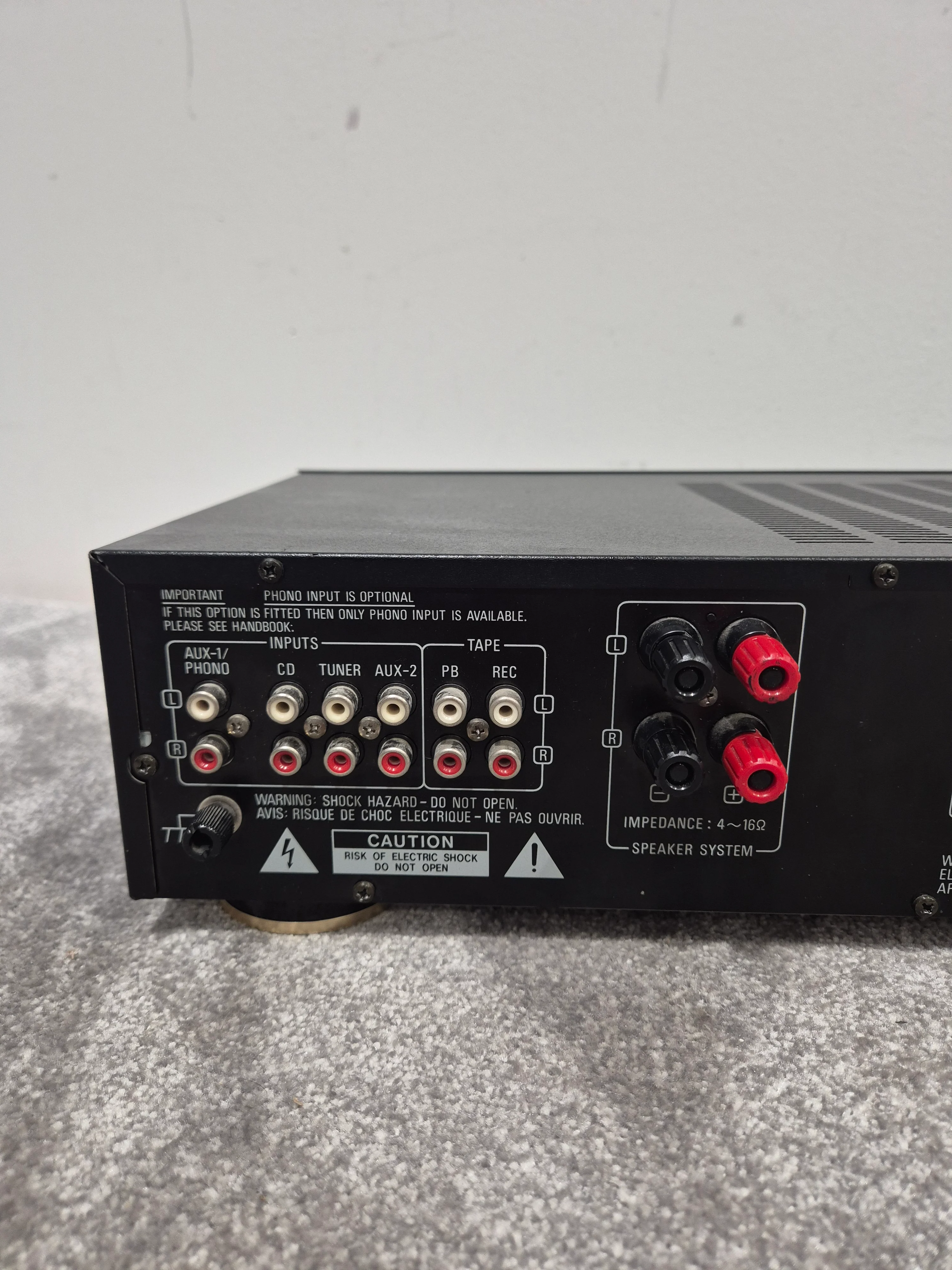 Denon PMA-250SE – Stereo Hi-Fi Amplifier – Very Good w/ Power Supply - Image 8