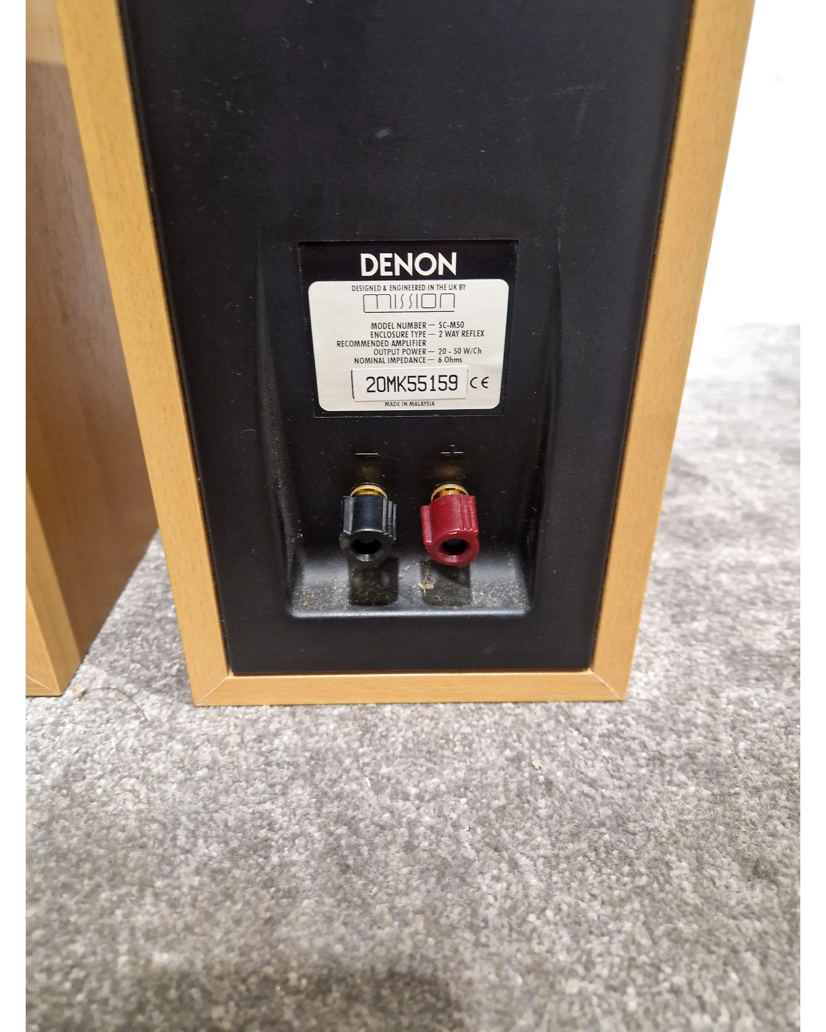 Denon SC-M50 - Speakers - Pair - Good - Image 2