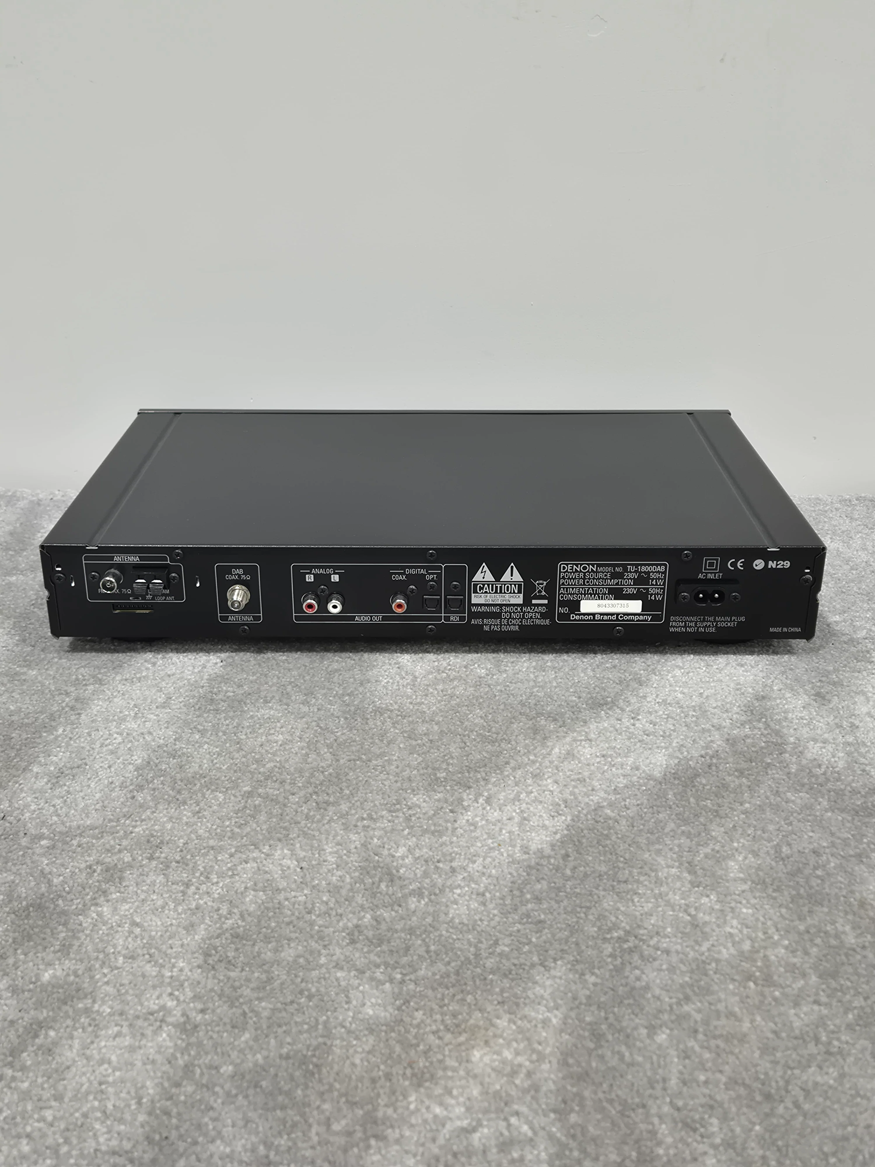 Denon TU-1800DAB - Audio Tuner (Spares or Repairs) - Image 7