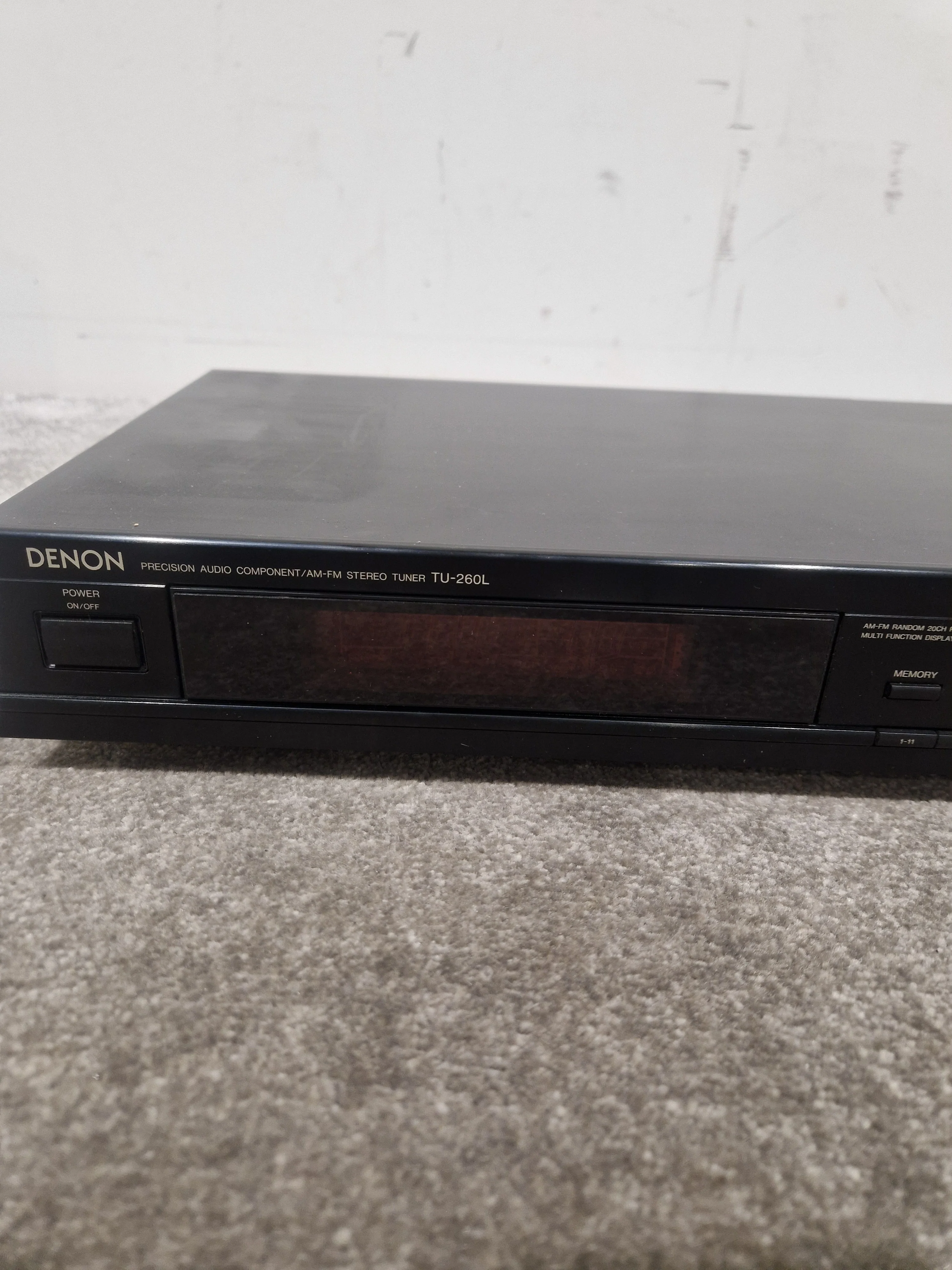 Denon TU-260L - High-Fidelity AM/FM Tuner - Excellent w/ Original Box - Image 6
