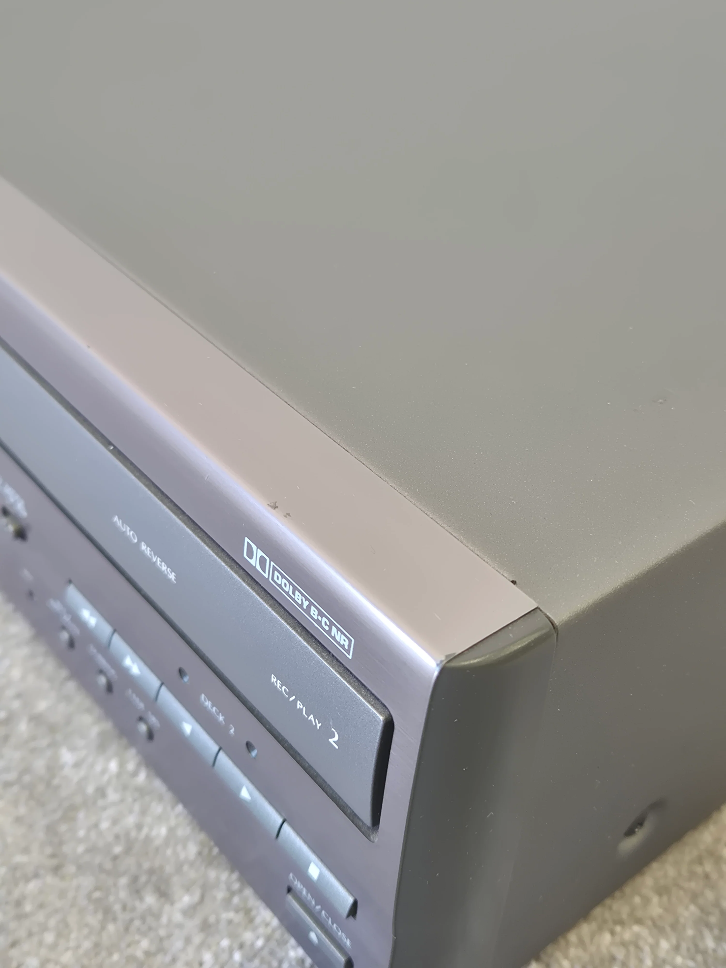 Denon UDR-65 – Double Cassette Deck – Very Good (Untested, Requires Special Power Connector) - Image 11