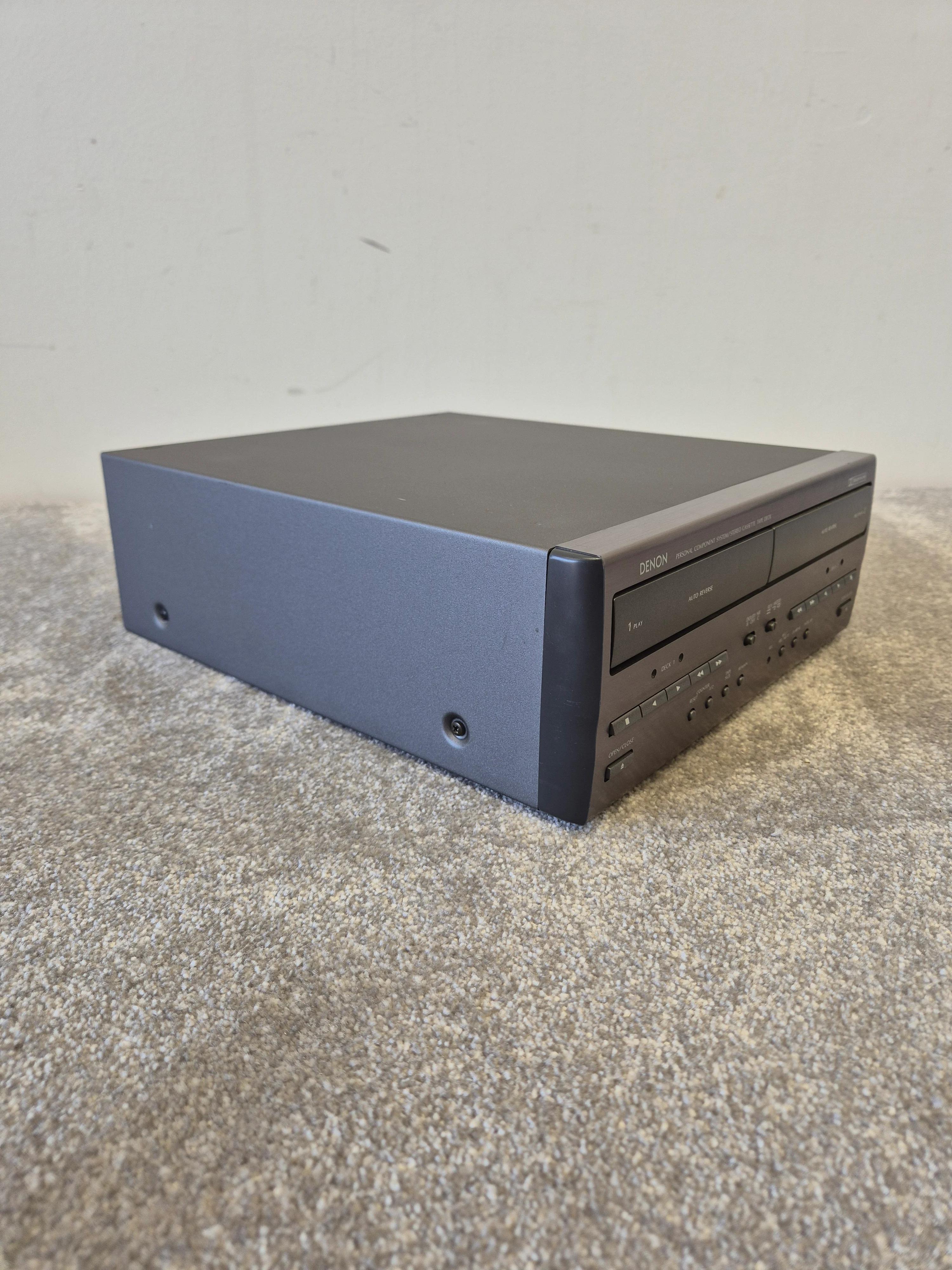Denon UDR-65 – Double Cassette Deck – Very Good (Untested, Requires Special Power Connector) - Image 4
