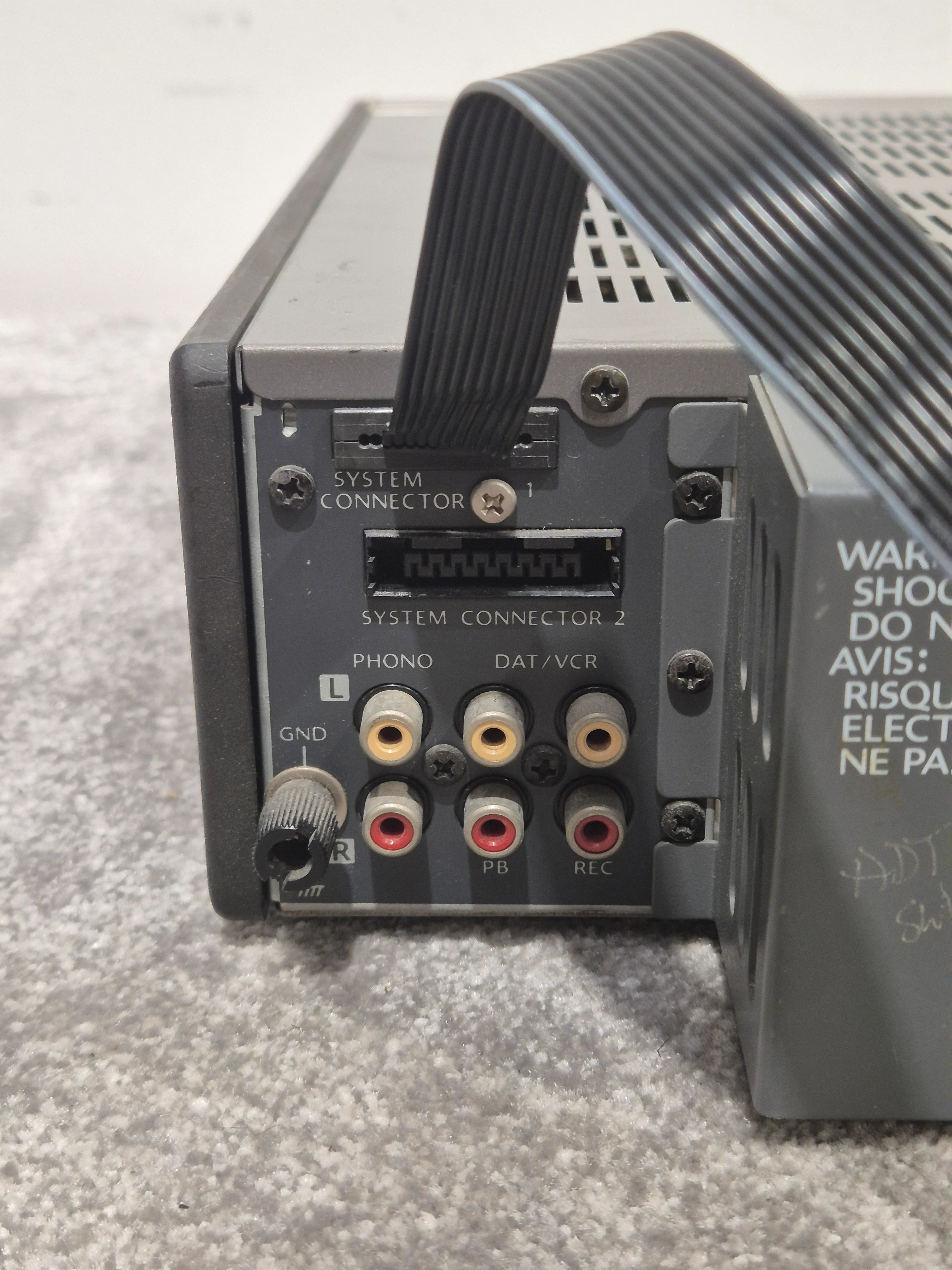 Denon UPA-100 – Compact Stereo Hi-Fi Amplifier –  Good w/ Power Supply - Image 4