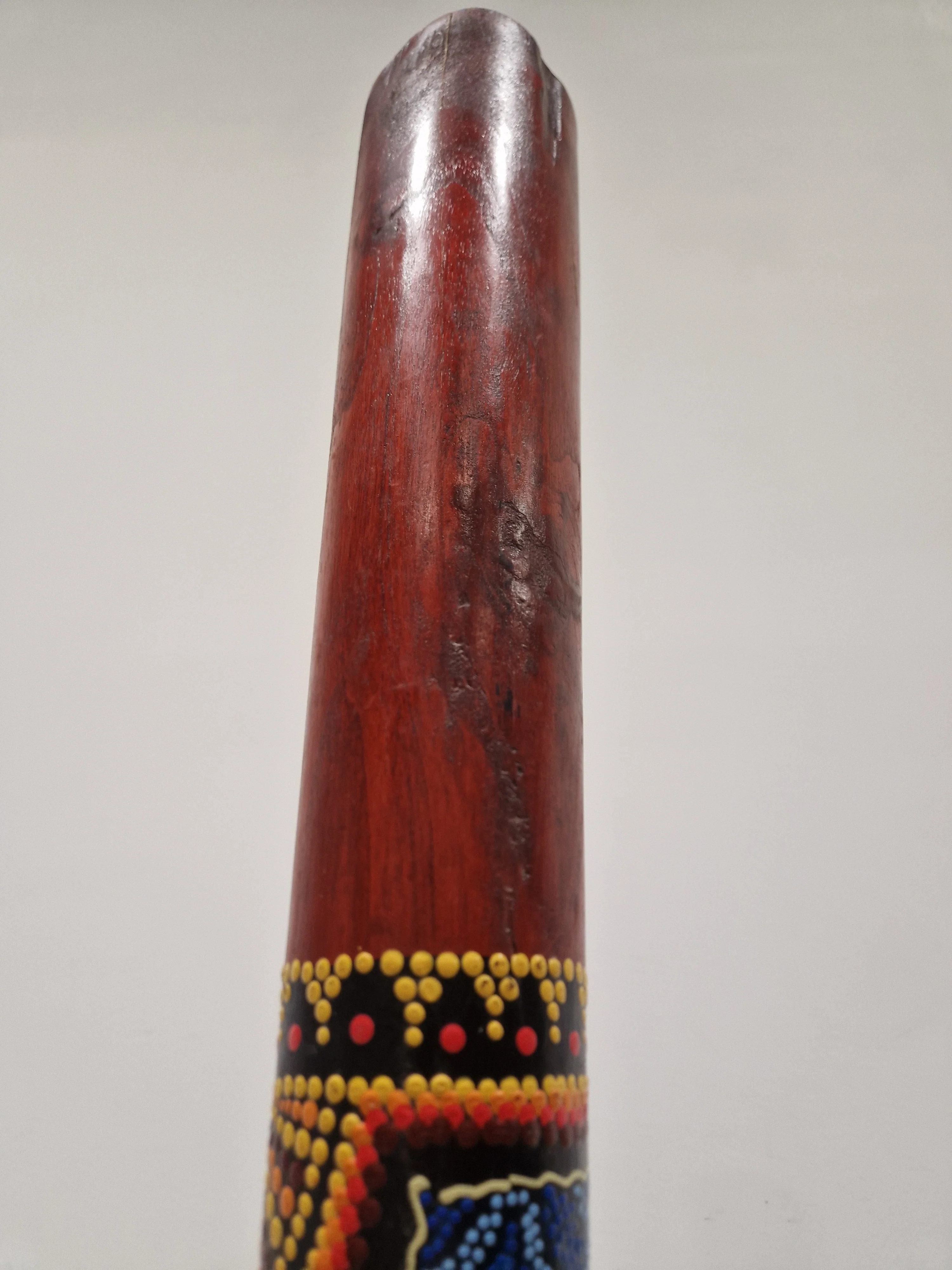Didgeridoo - Traditional Wind Instrument - Painted Aboriginal Design - Fair - Image 9