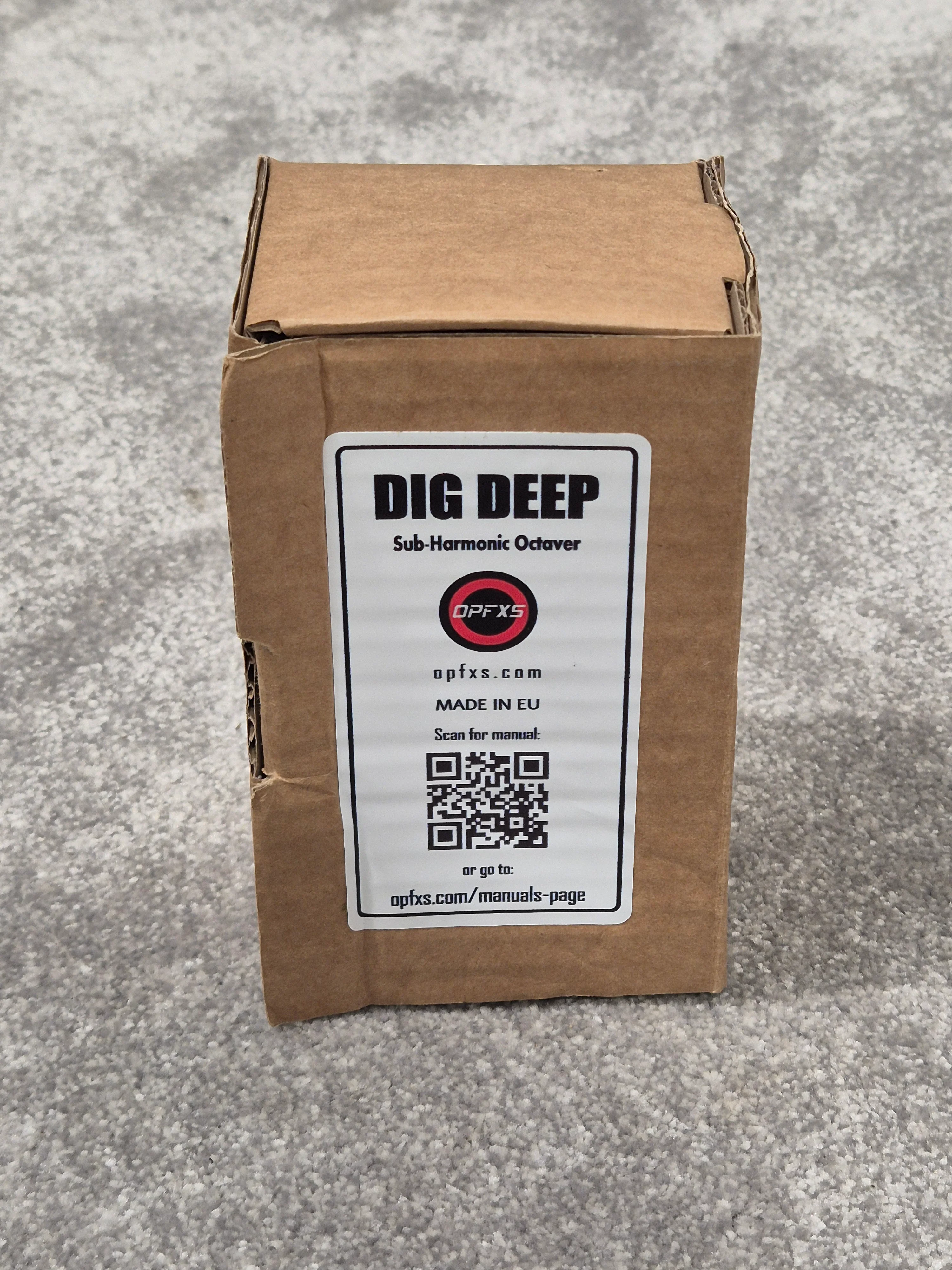 DIG DEEP Sub-Harmonic Octaver - Octave Down Pedal w/ Original Box - Image 6