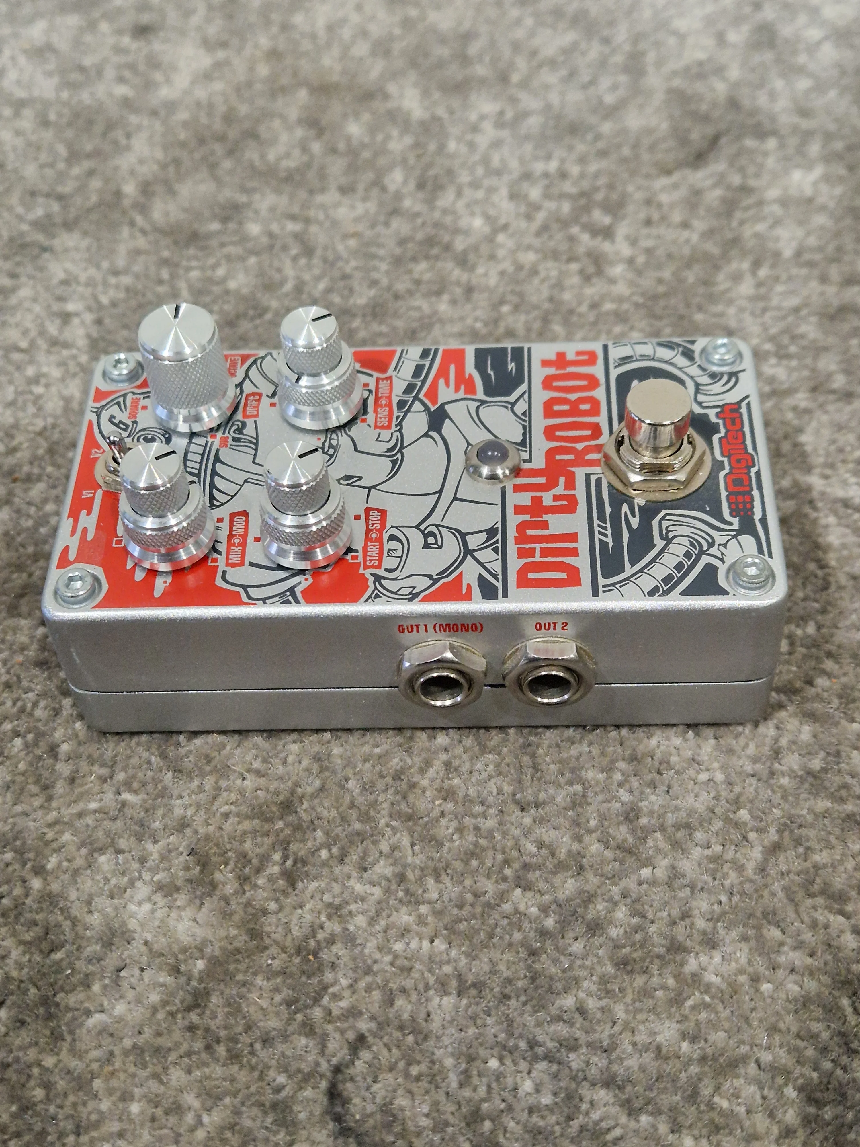 Digitech Dirty Robot - Stereo Synth Effects Pedal - Excellent - Image 4