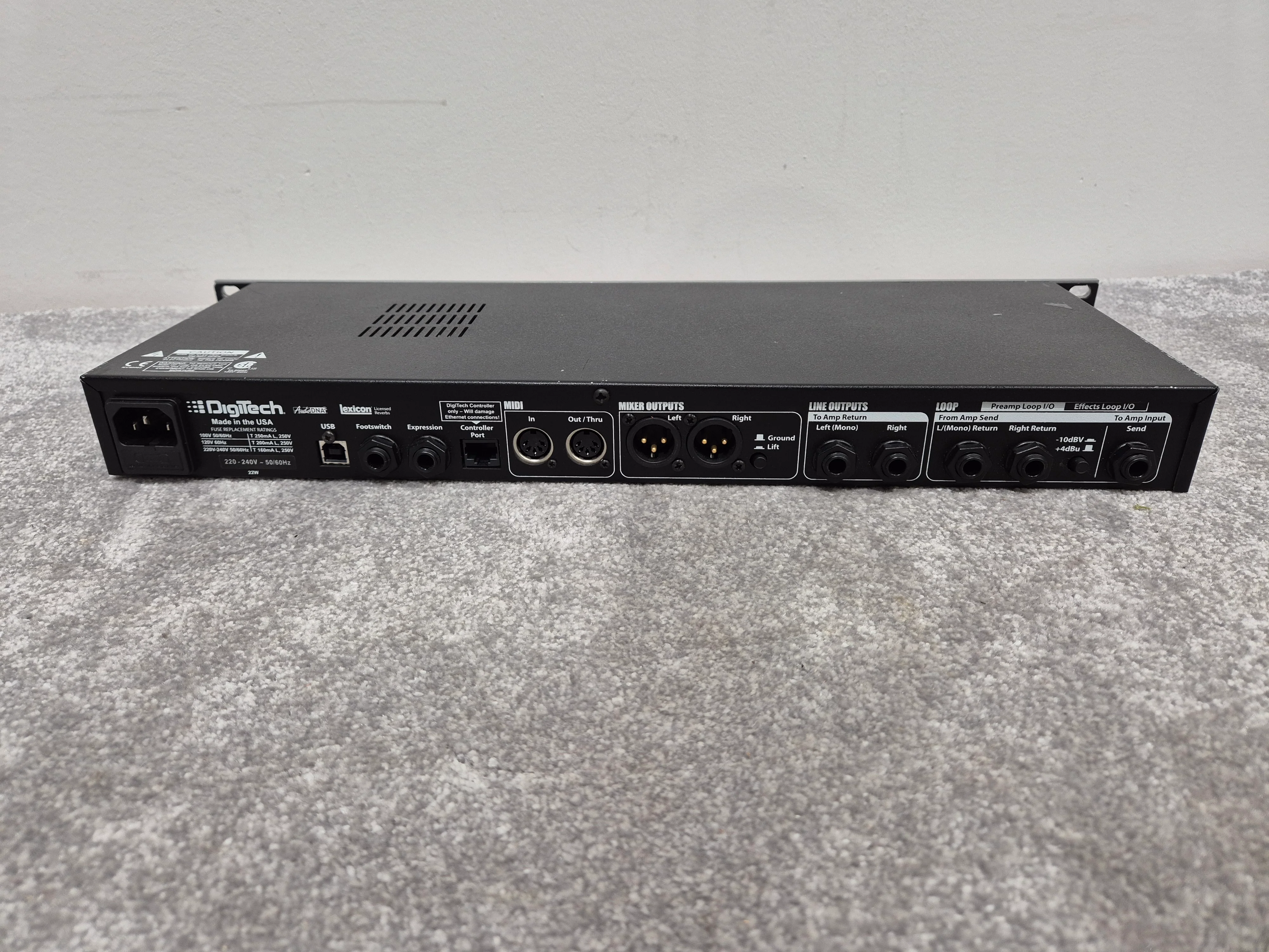 DigiTech GSP1101 - Rackmount Guitar Multi-Fffects Processor - Image 7