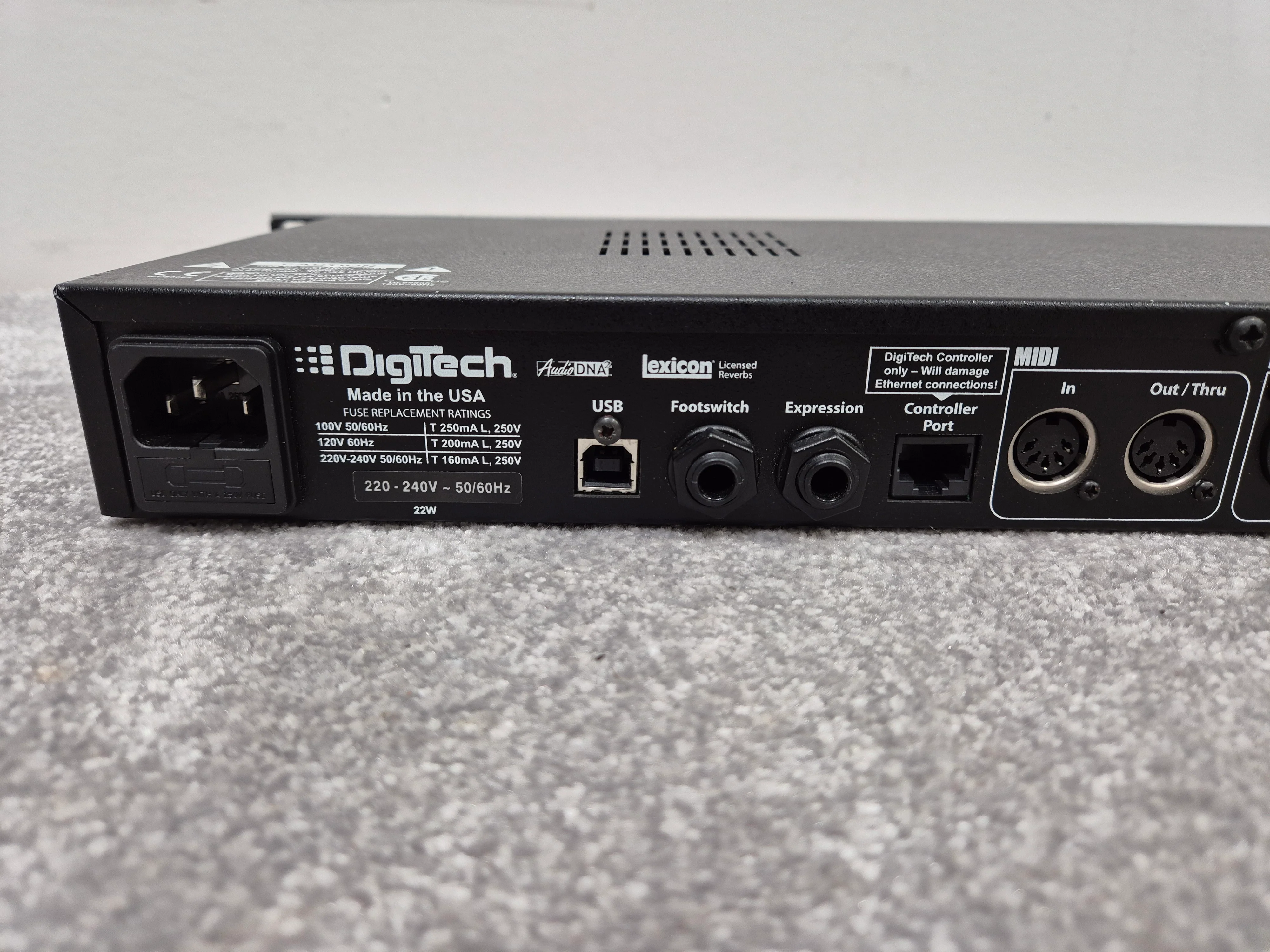 DigiTech GSP1101 - Rackmount Guitar Multi-Fffects Processor - Image 8