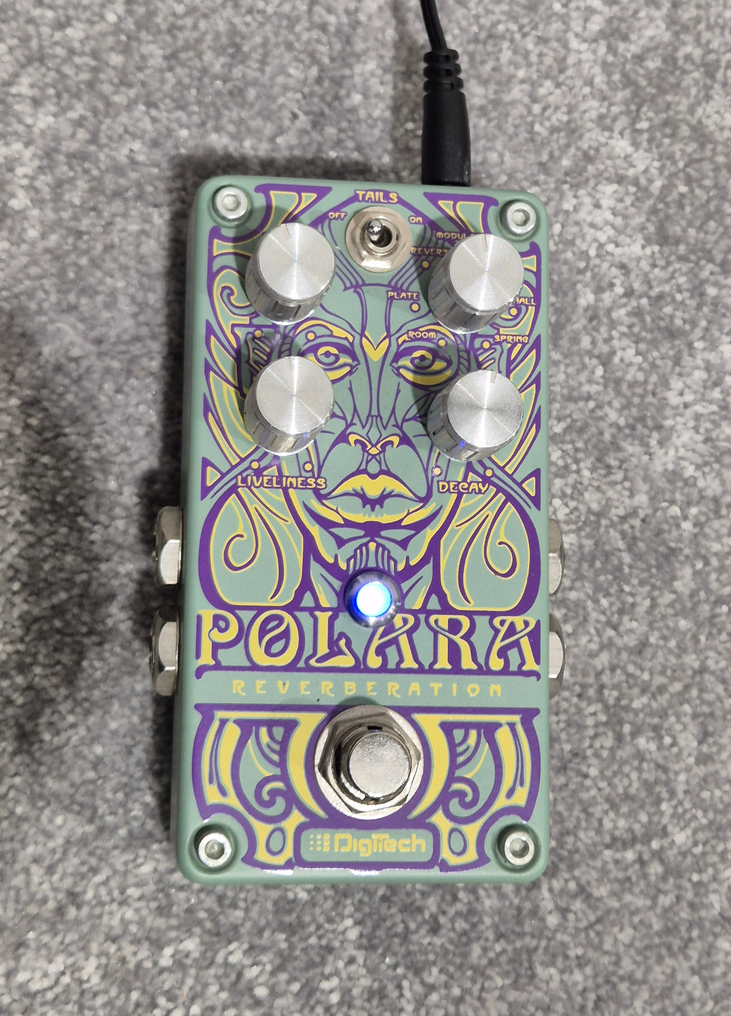 DigiTech Polara - Reverb Pedal - 7 Reverb Types - True Bypass - Image 2