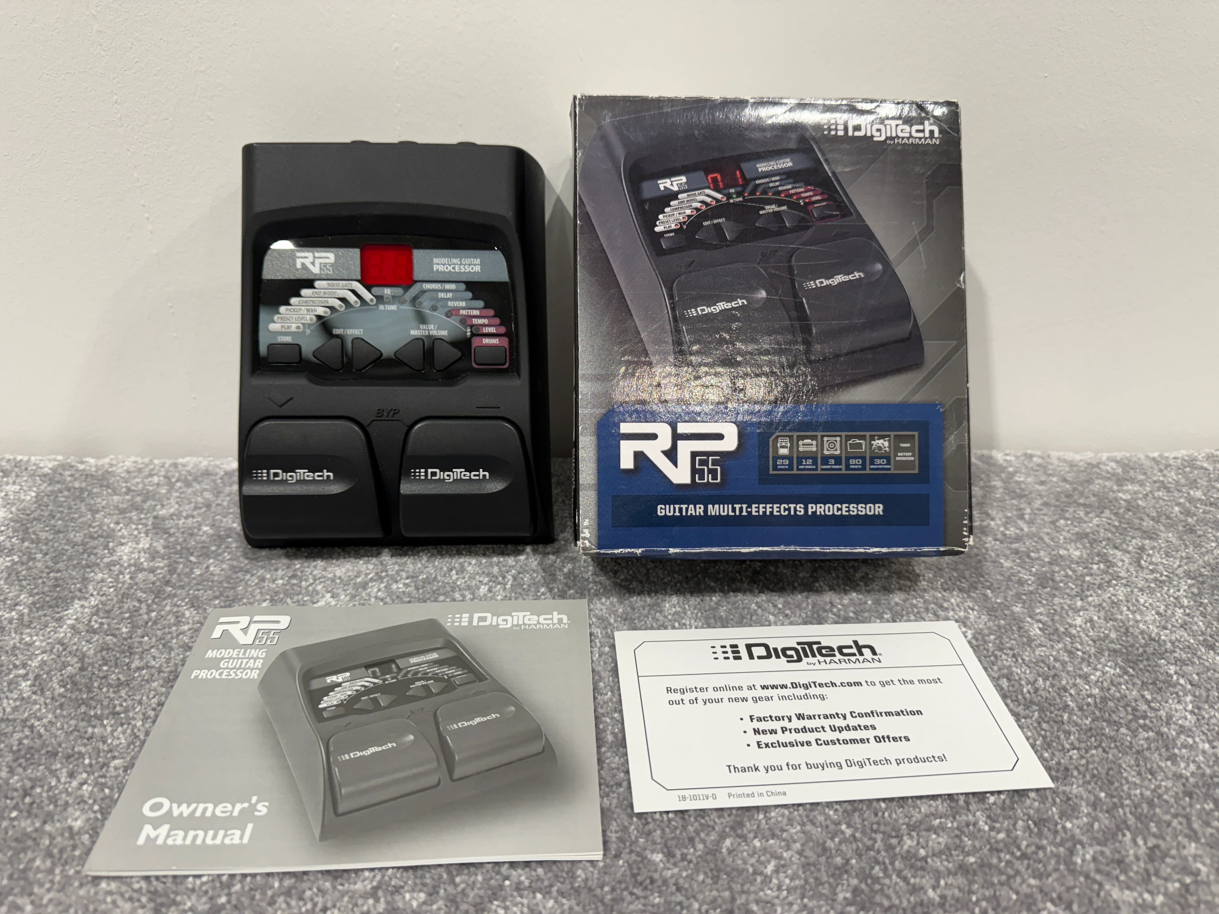 DigiTech RP55 Guitar Multi-Effects Processor - Image 2