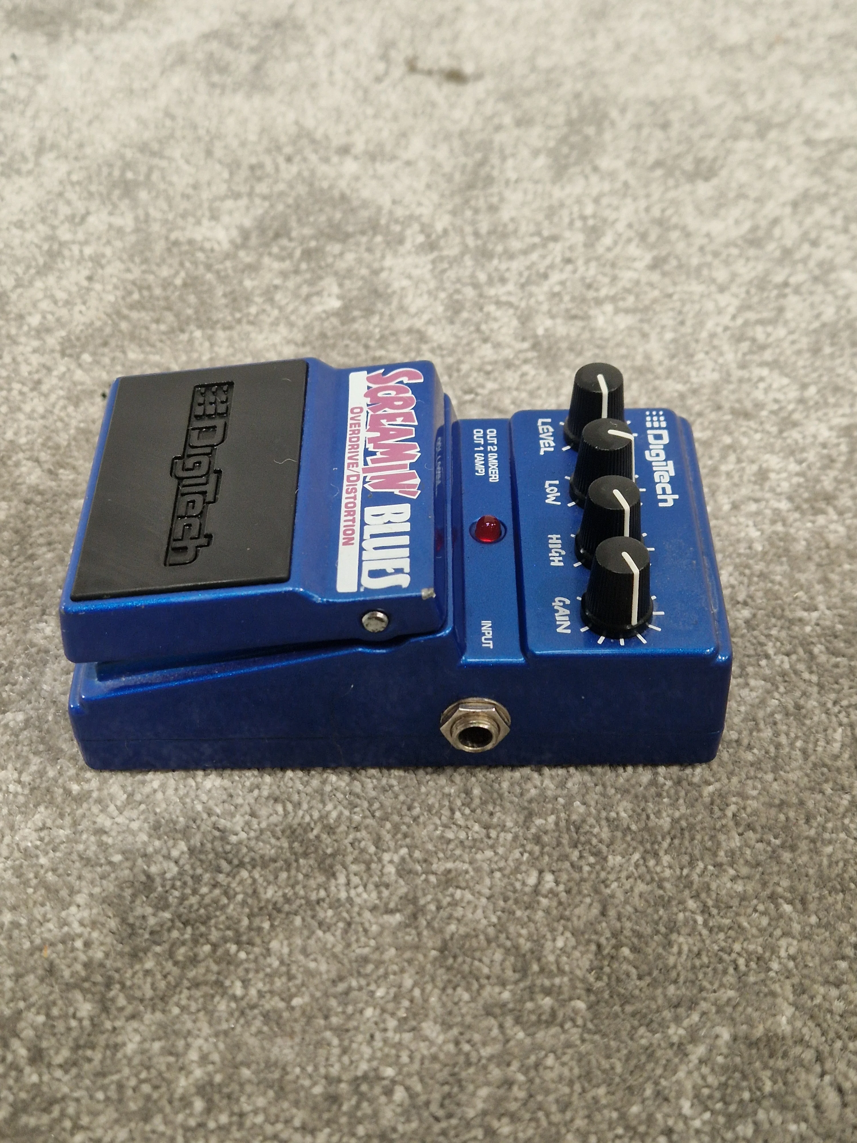 Digitech Screamin Blues Overdrive/distortion Effects Pedal - Classic Blues Tone, Easy Controls - Excellent - Image 4