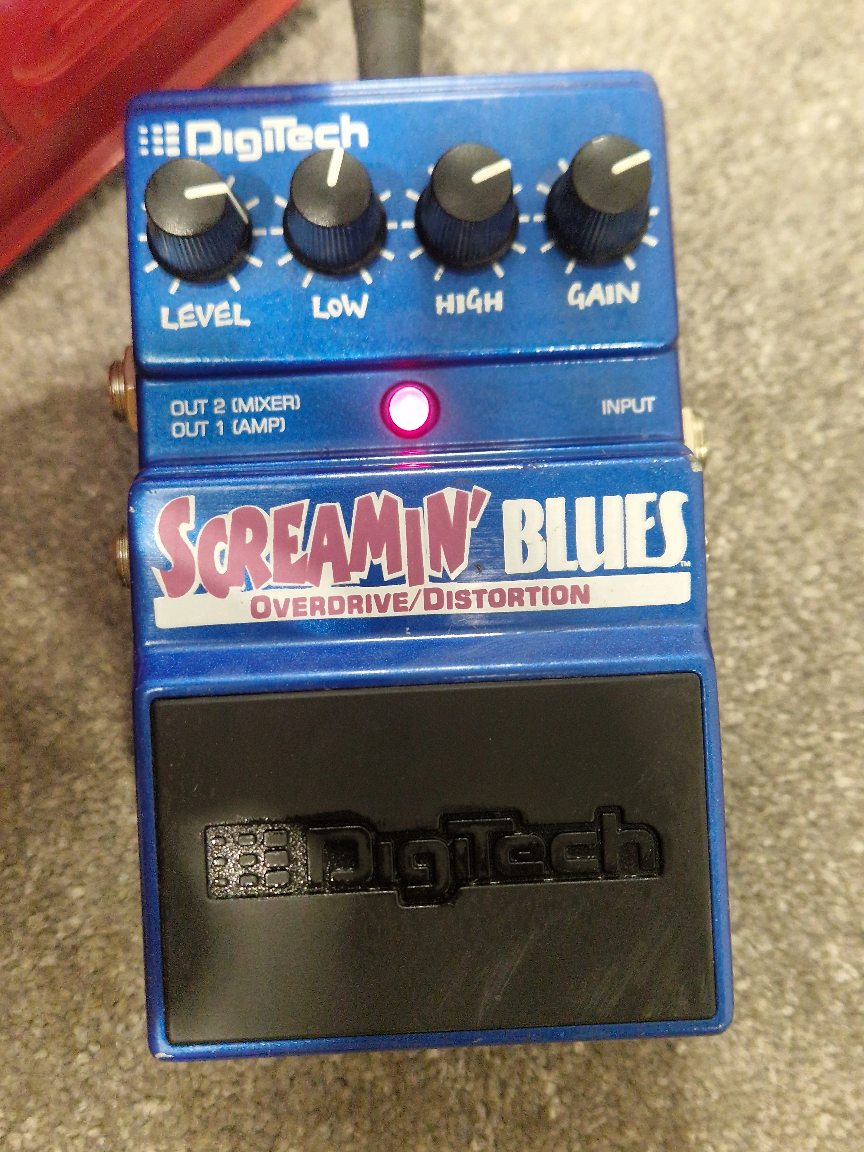 Digitech Screamin Blues Overdrive/distortion Effects Pedal - Classic Blues Tone, Easy Controls - Excellent - Image 6