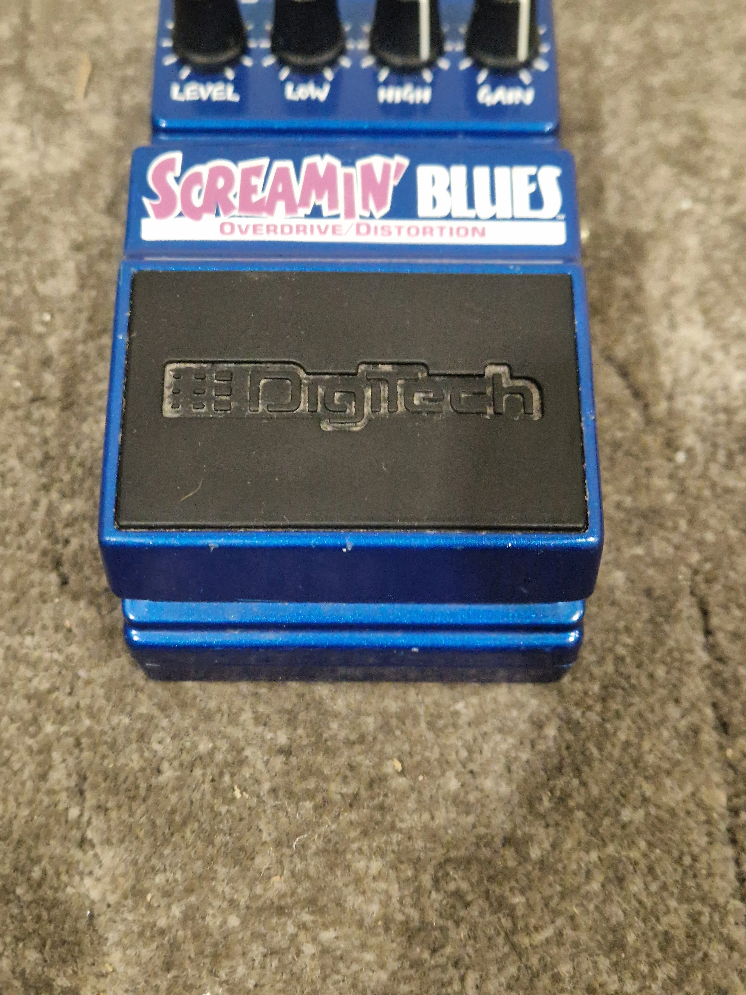 DigiTech Screamin' Blues - Overdrive/Distortion Pedal - Blue - Excellent - Image 3