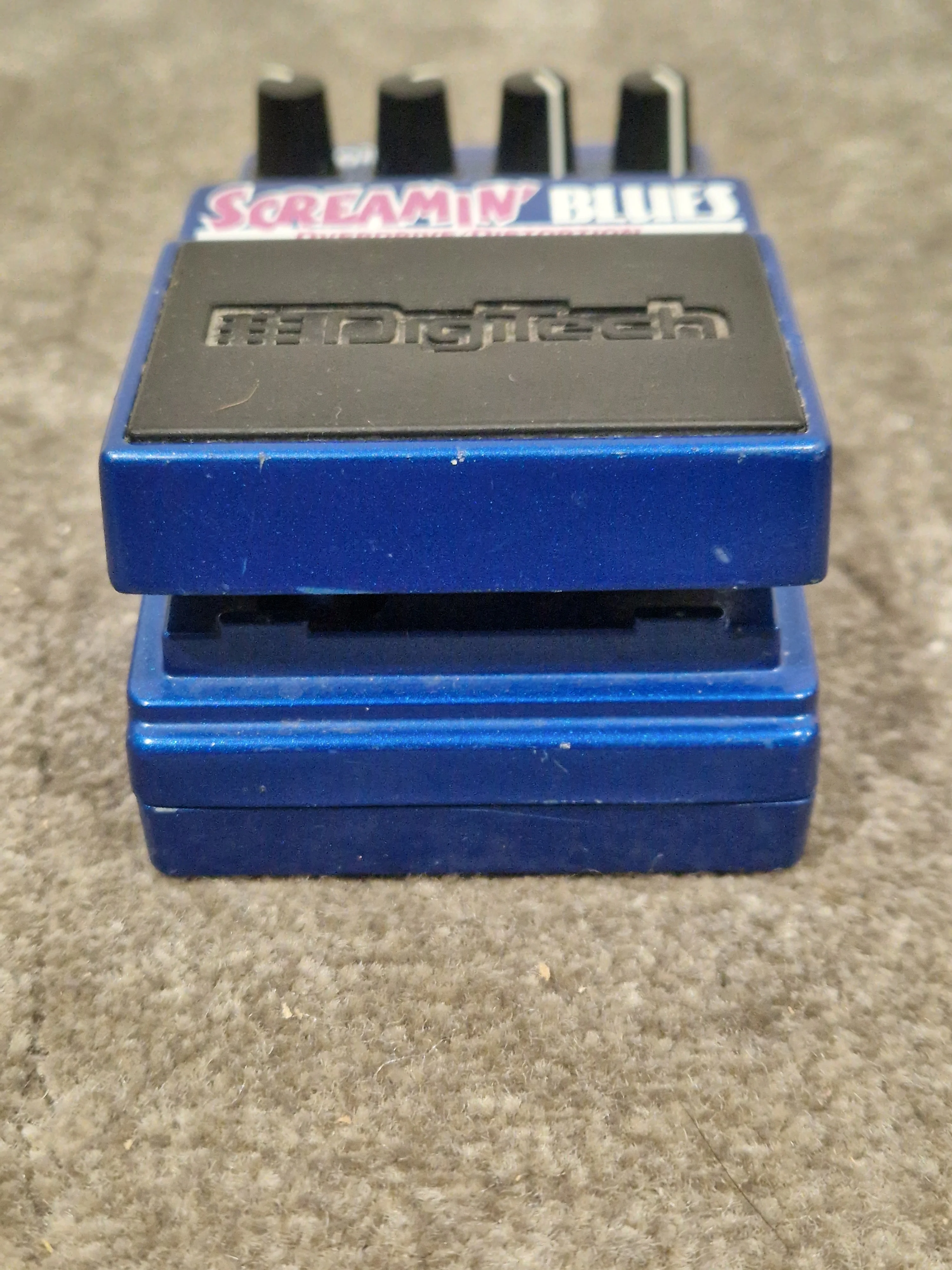 DigiTech Screamin' Blues - Overdrive/Distortion Pedal - Blue - Excellent - Image 4