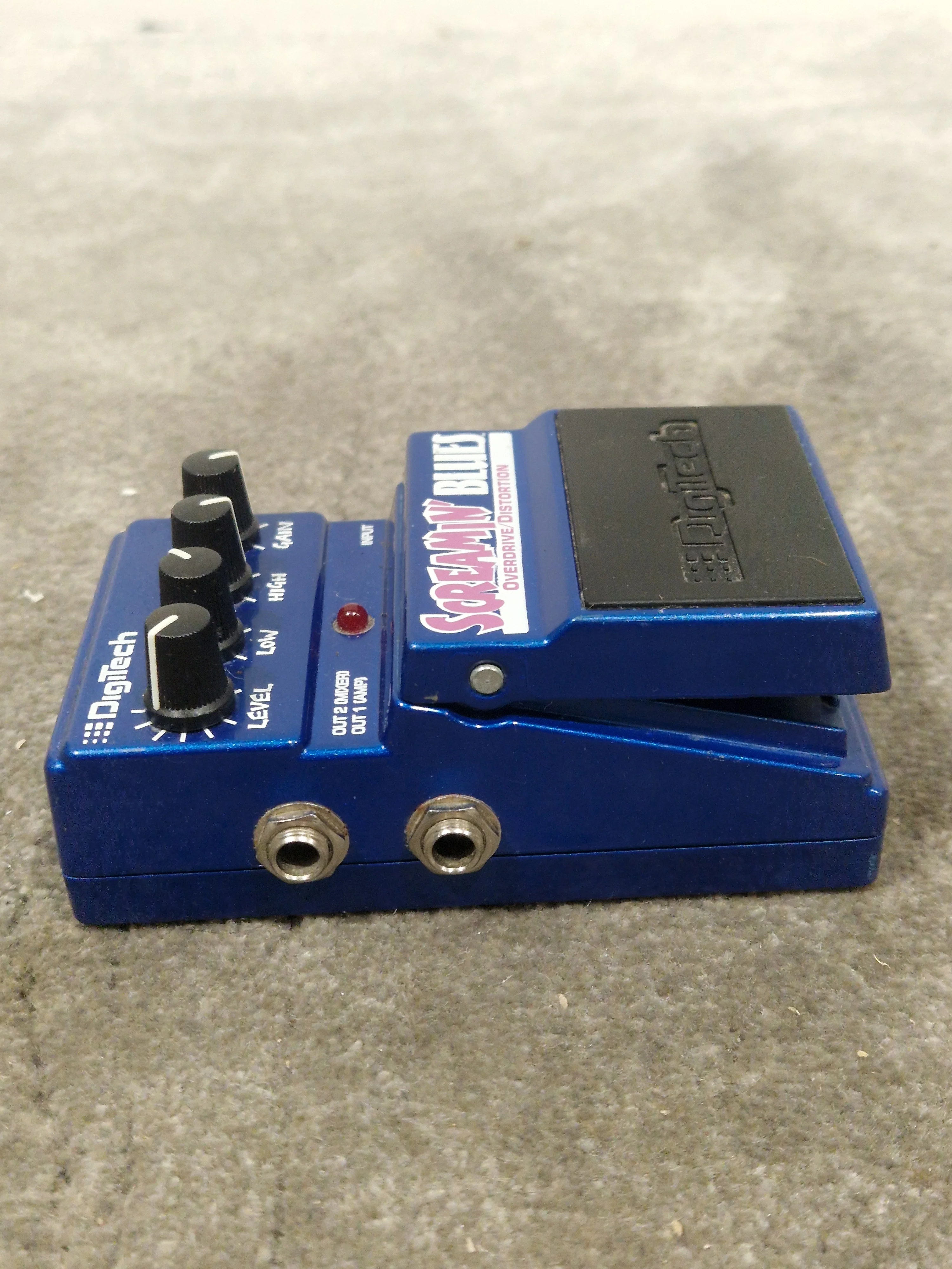 DigiTech Screamin' Blues - Overdrive/Distortion Pedal - Blue - Excellent - Image 5