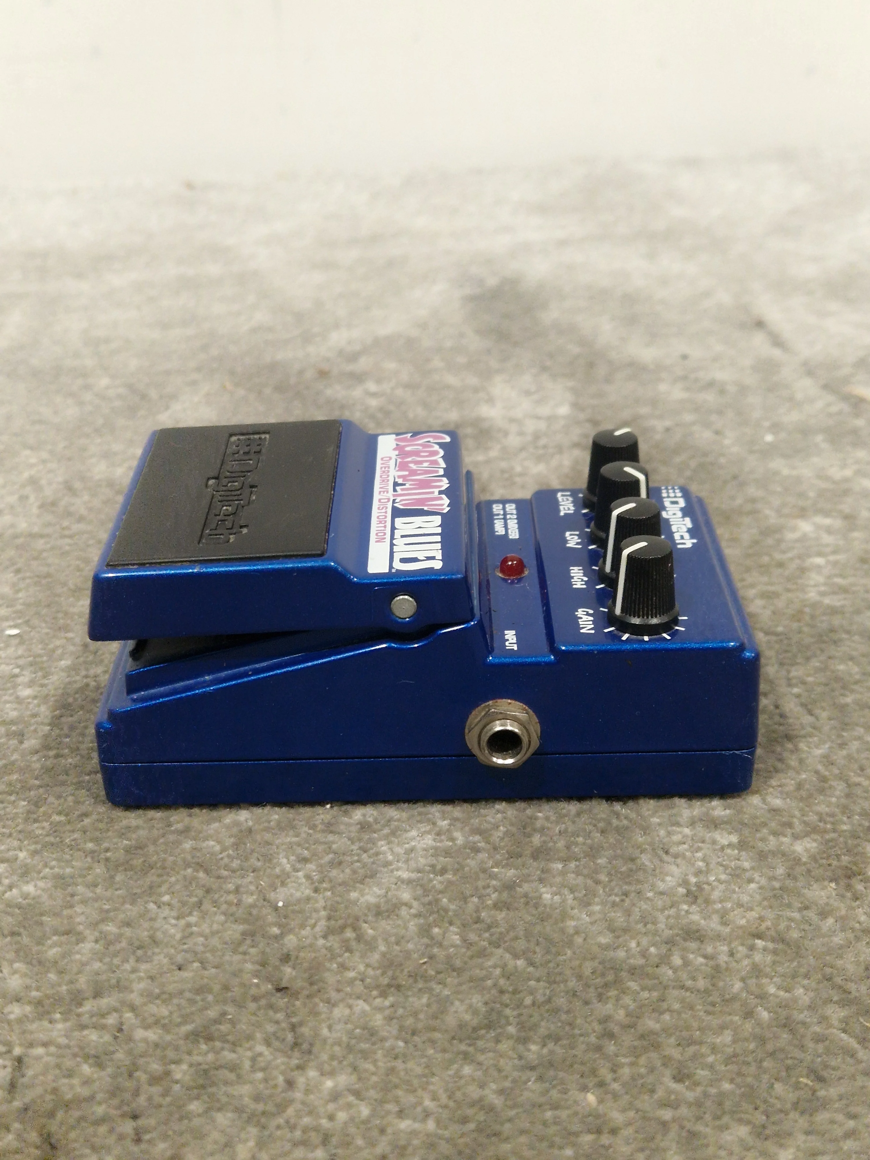 DigiTech Screamin' Blues - Overdrive/Distortion Pedal - Blue - Excellent - Image 7