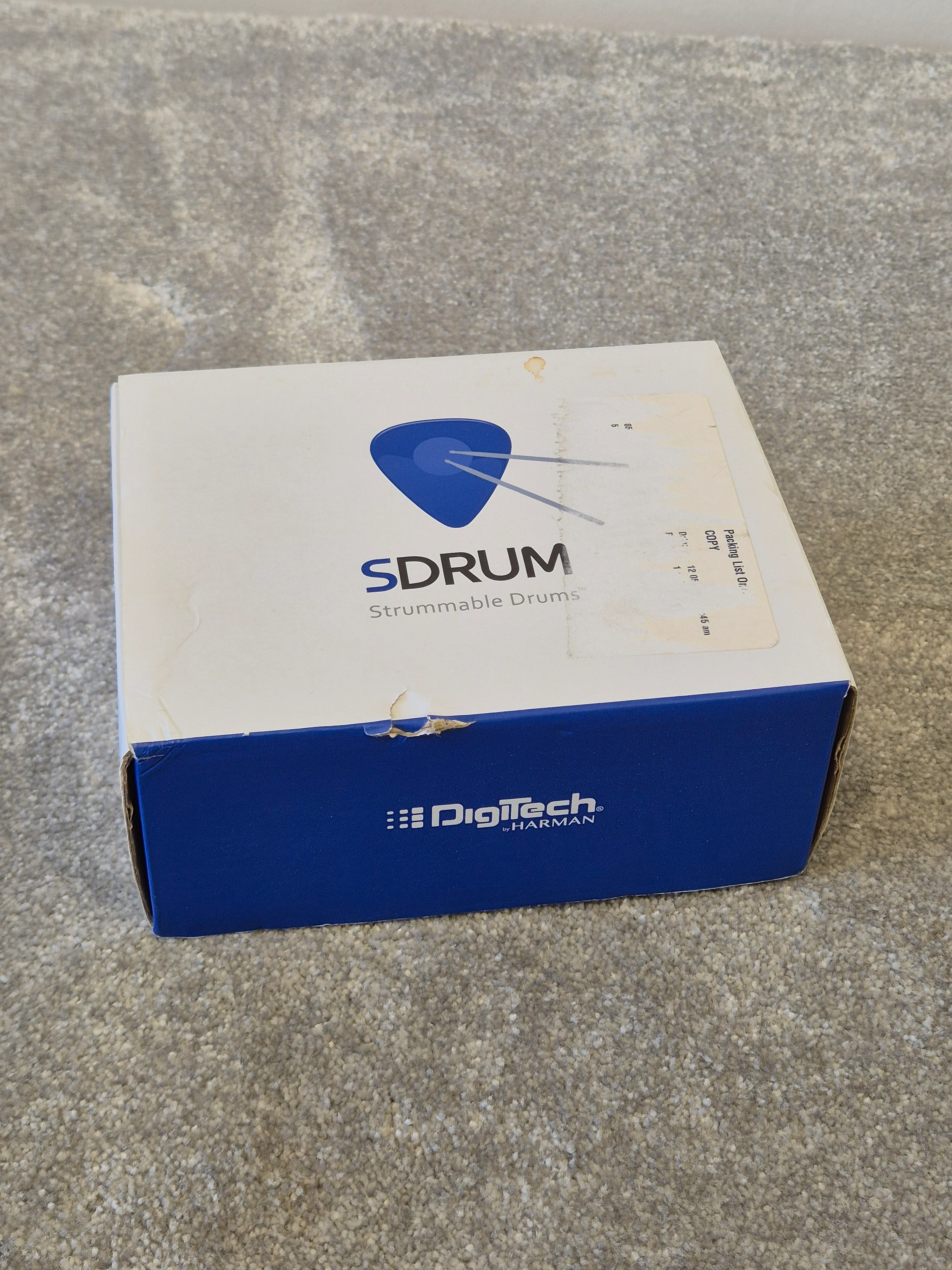 Digitech SDRUM - Guitar Effects Pedal w/ Original Box - Image 7