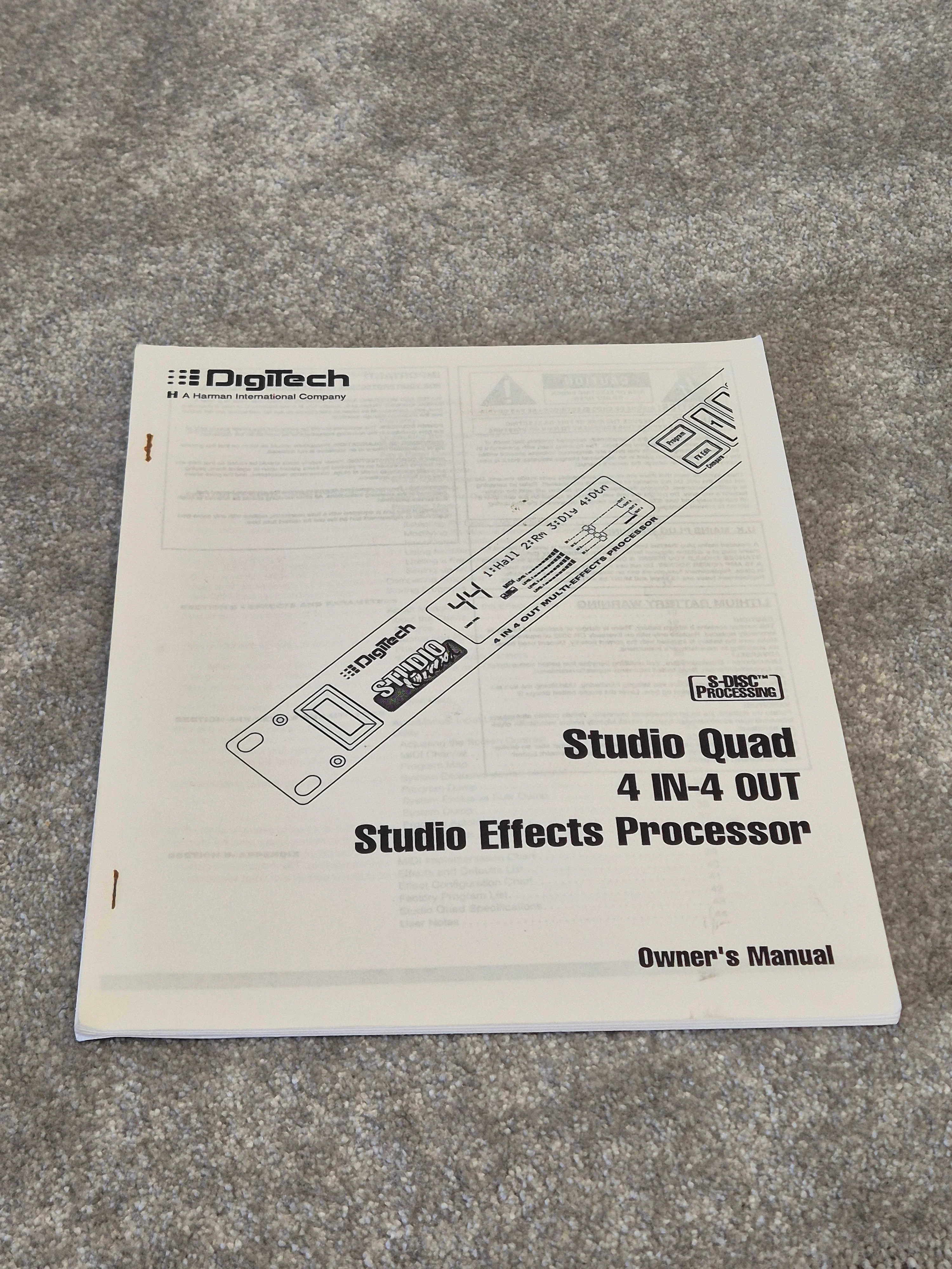 DigiTech Studio Quad - Multi-Effects Processor - Image 12