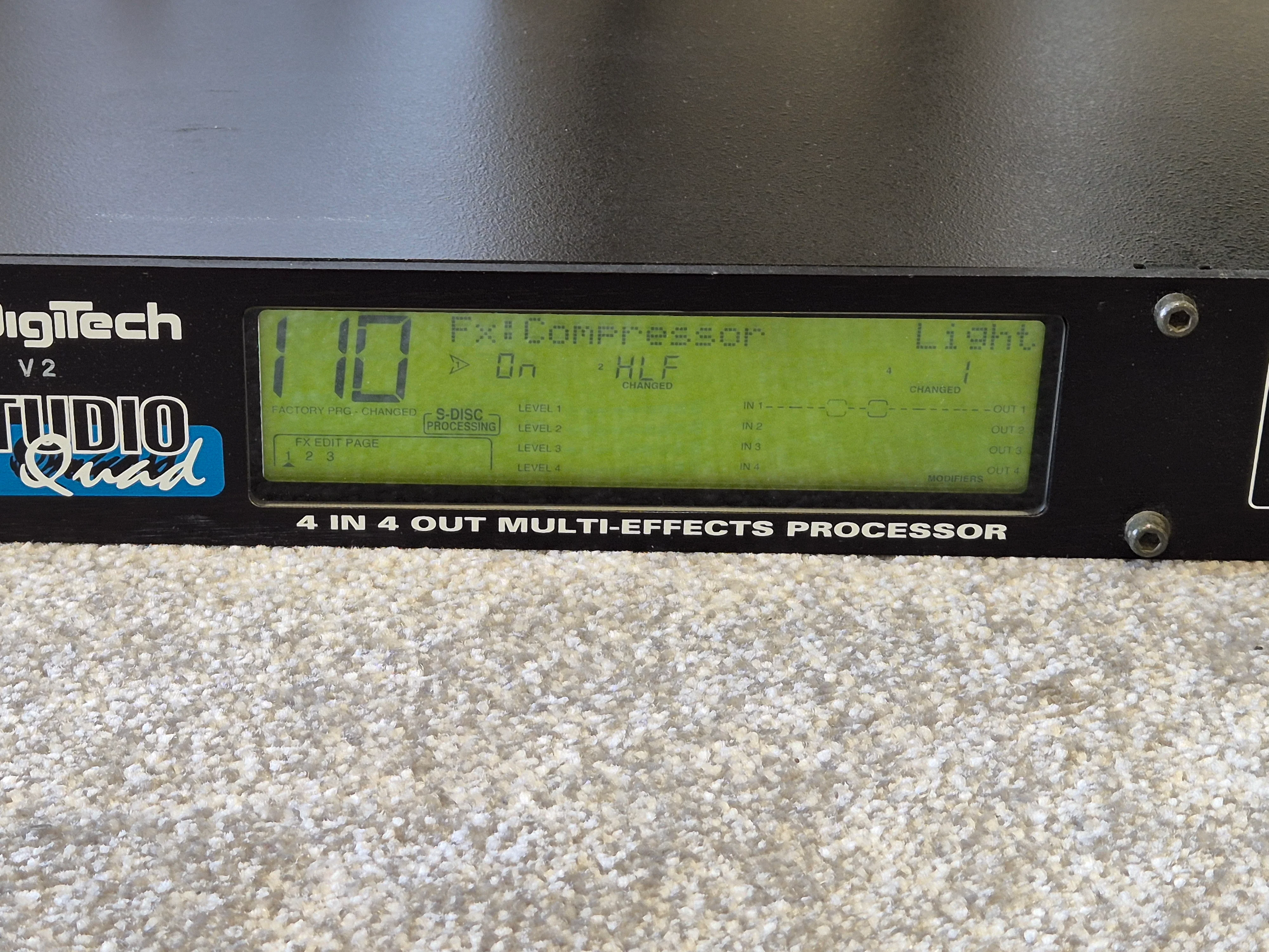 Digitech Studio Quad V2 - Digital Multi-Effects Processor - Image 2