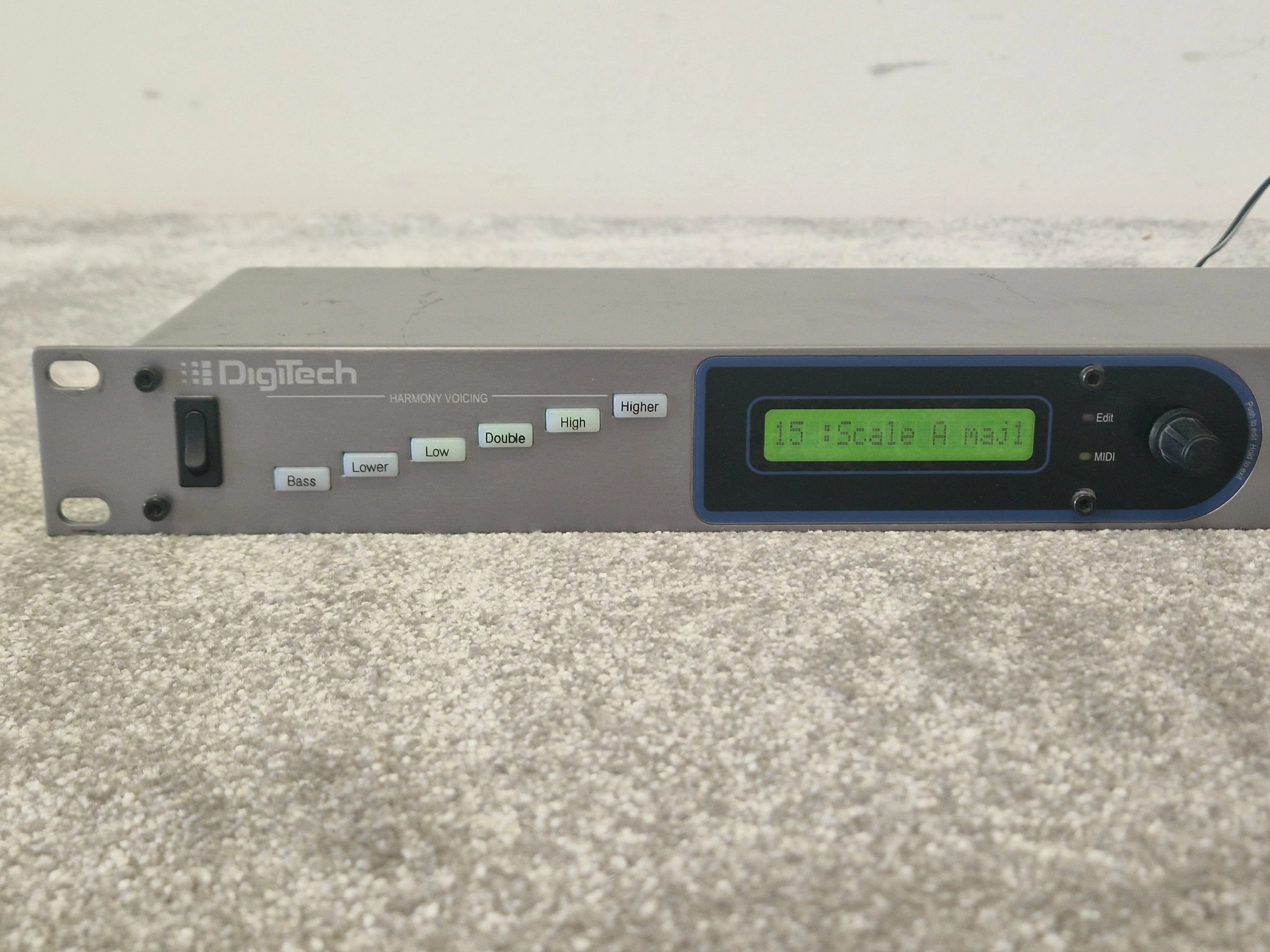 Digitech Vocalist VR Harmony Processor w/ FS3X Footswitch - Very Good - Image 2