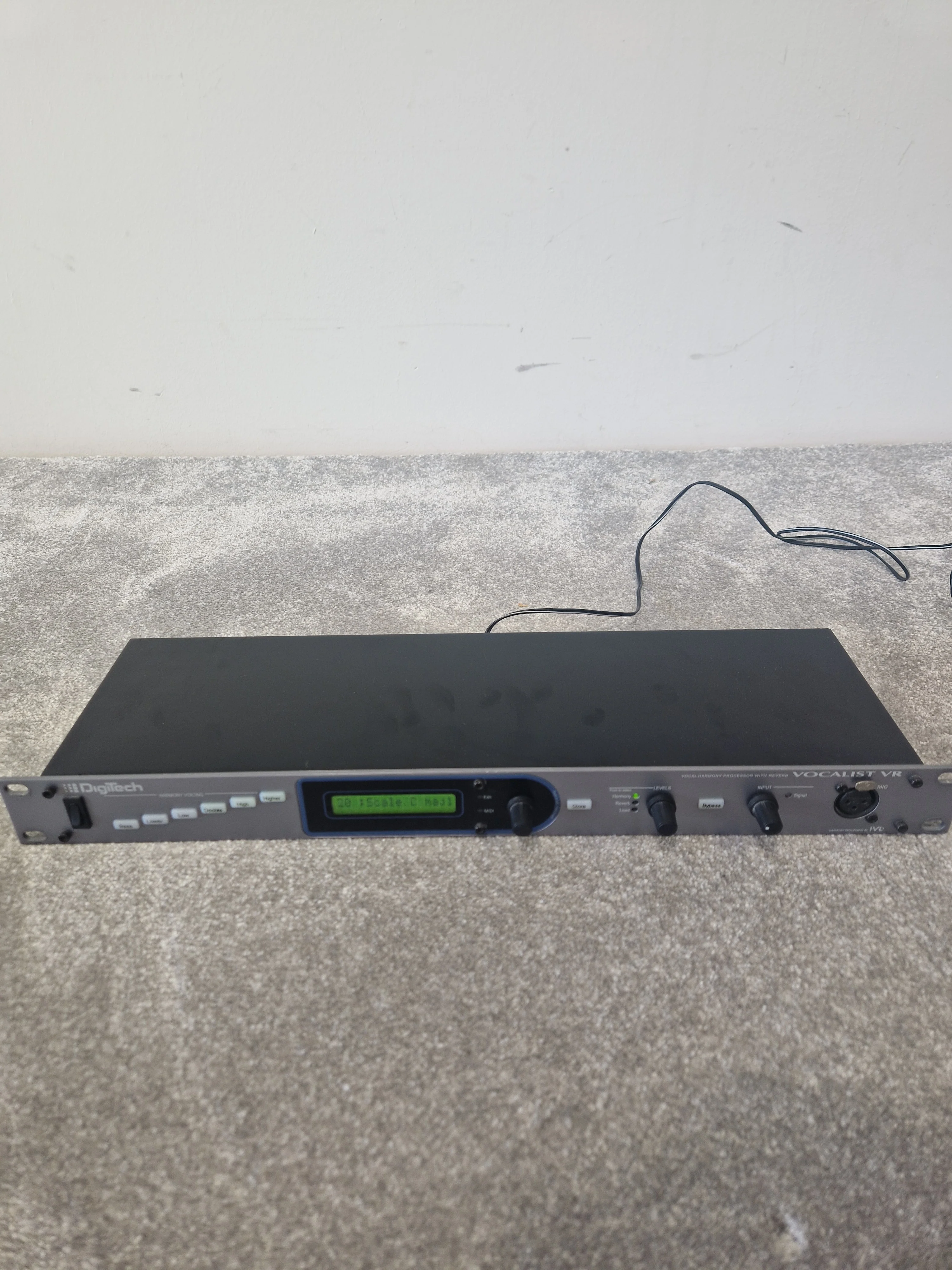 Digitech Vocalist VR Harmony Processor w/ FS3X Footswitch - Very Good - Image 3