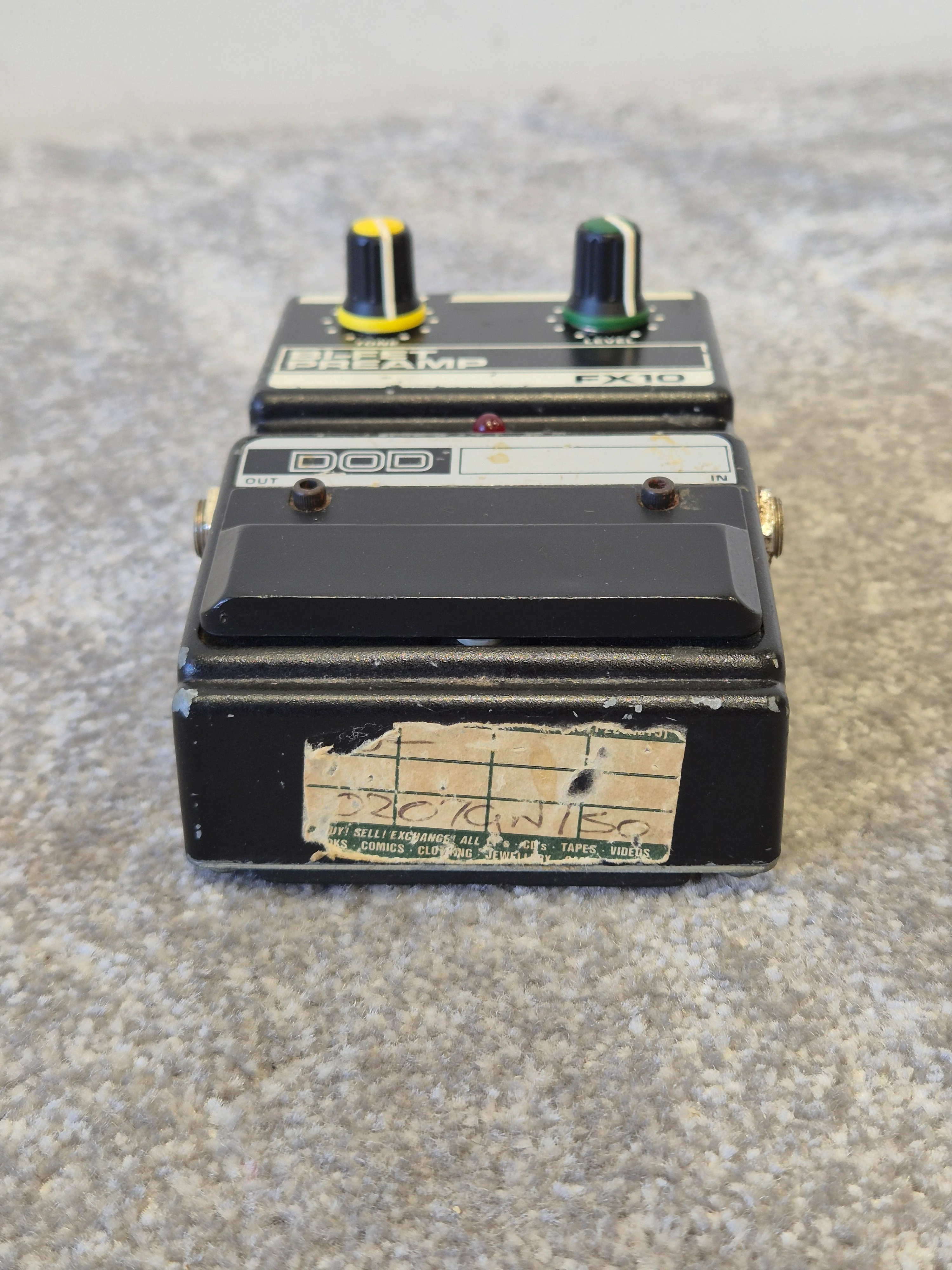 DOD FX10 BI-FET Preamp Guitar Pedal - Vintage Tone Enhancement - Fair - Image 5