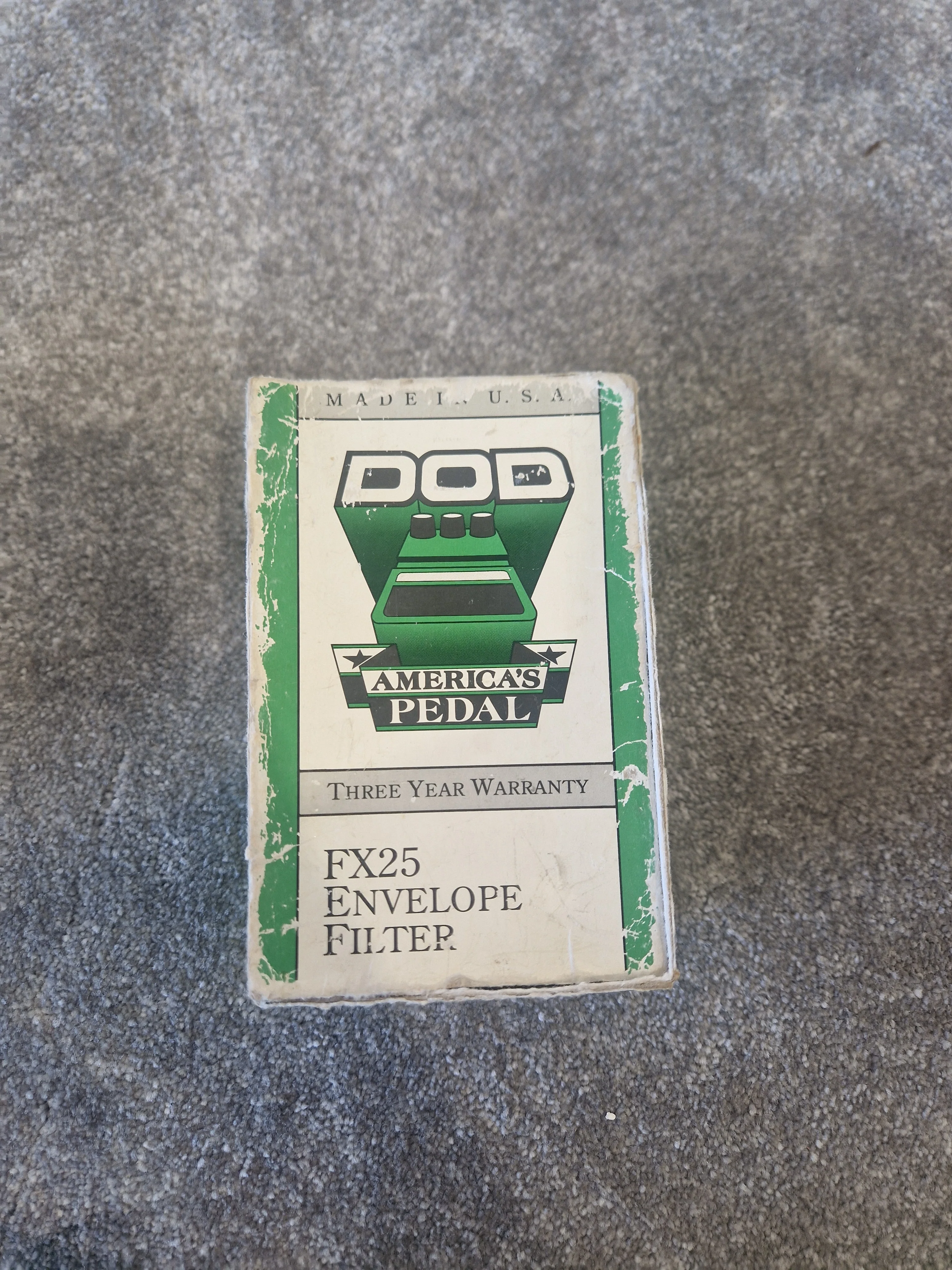 DOD FX25 Envelope Filter – Classic Auto-Wah Pedal – Very Good w/ Original Box - Image 2