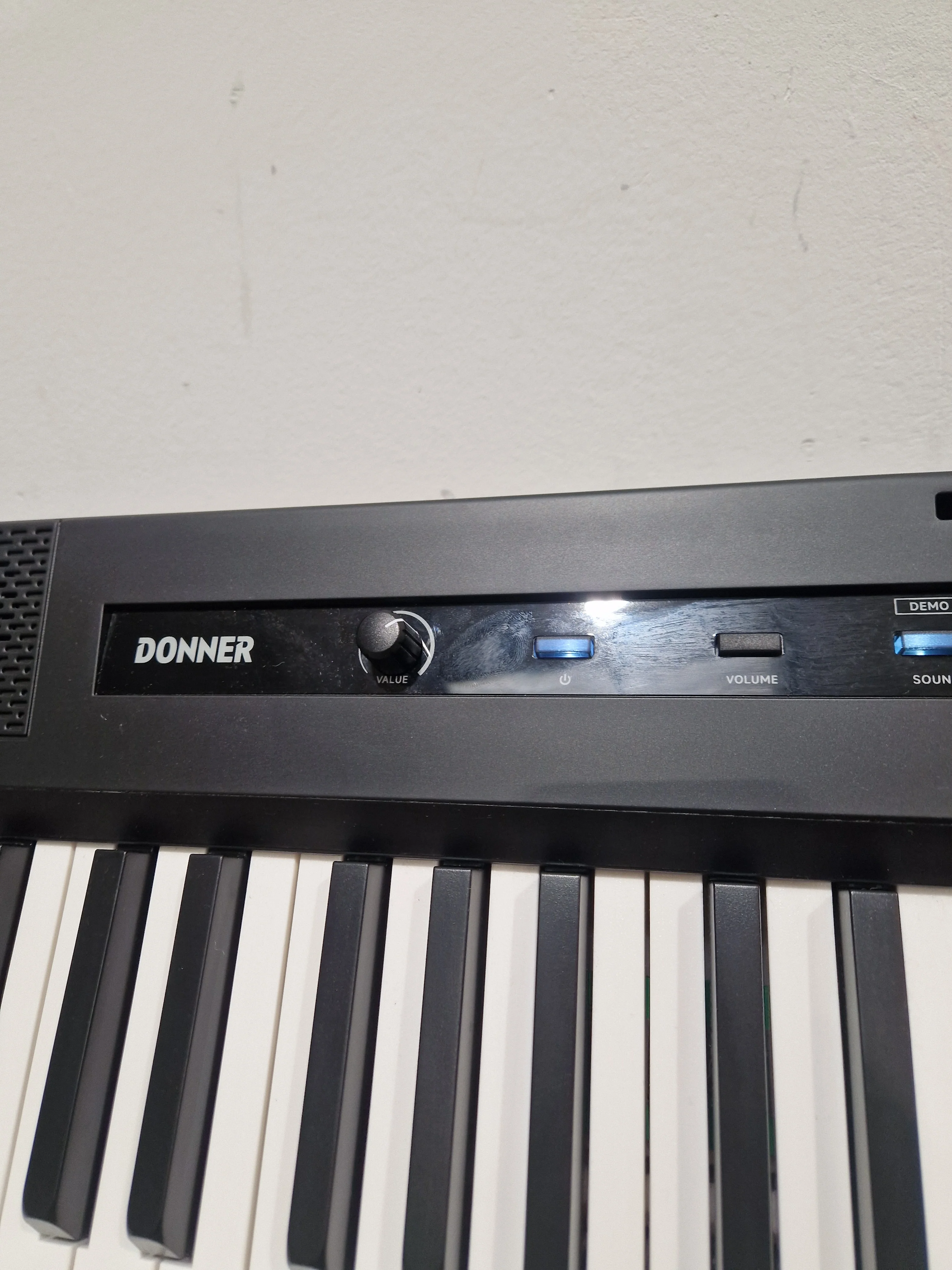 Donner DEP-16 - Digital Piano - 88 Key - Black - Excellent w/ Power Supply, Original Box & Manuals - Image 3