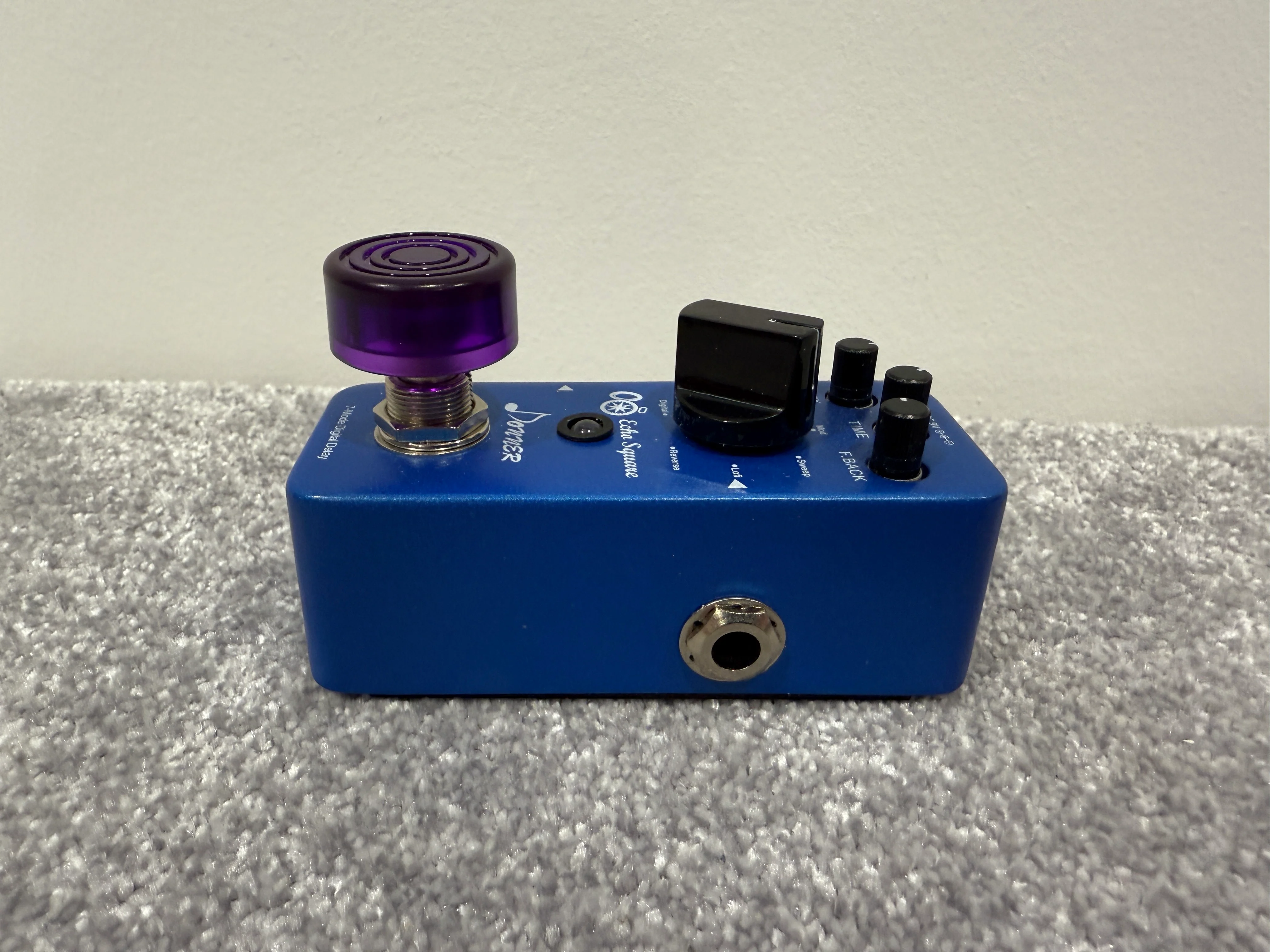 Donner Digital Delay Pedal - Echo Square Delay Guitar Pedal (7 Effects) - Image 3