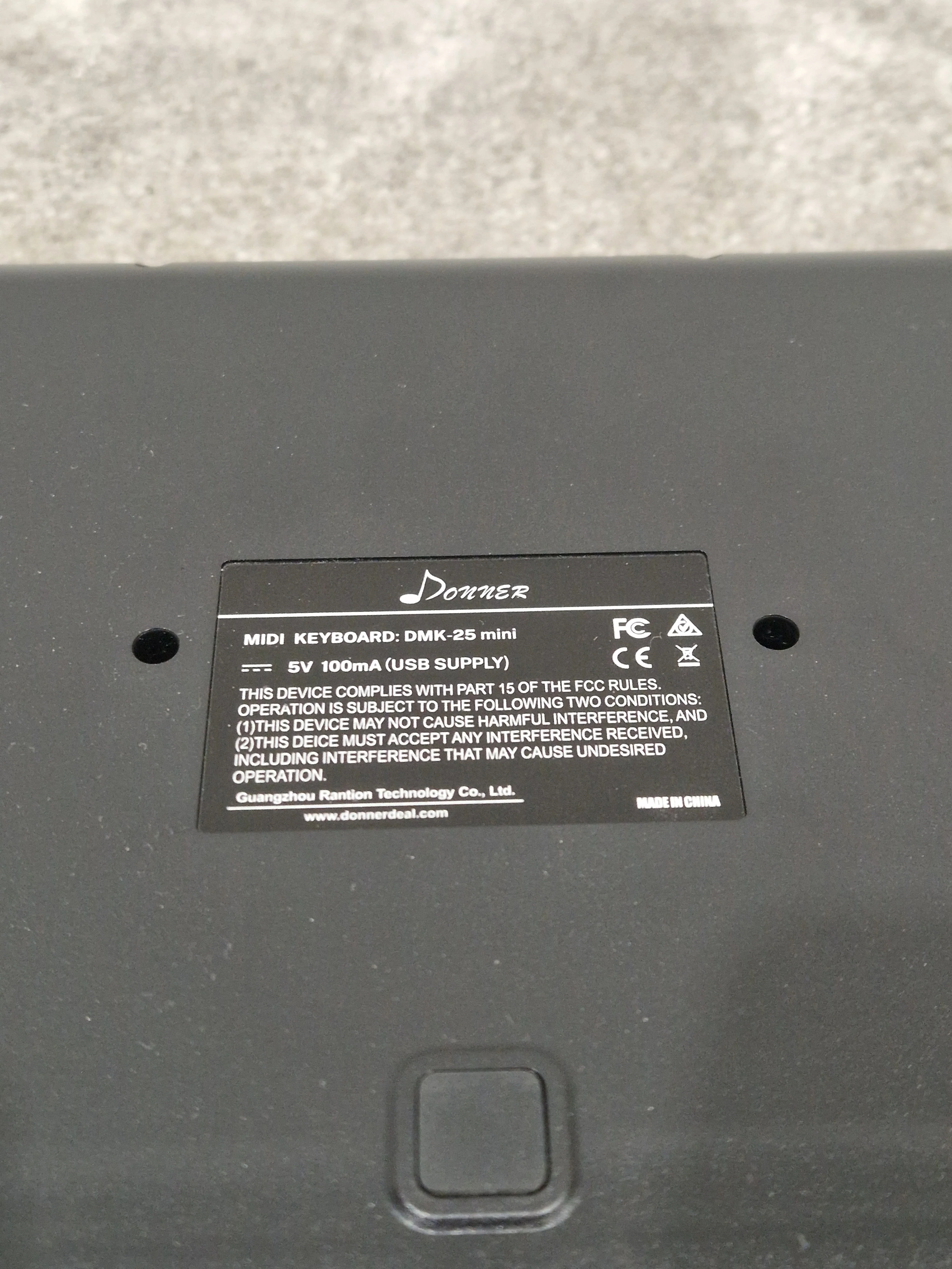 Donner SPACline DMK-25 Mini MIDI Controller - Compact Design - Excellent w/ Original Box - Image 14