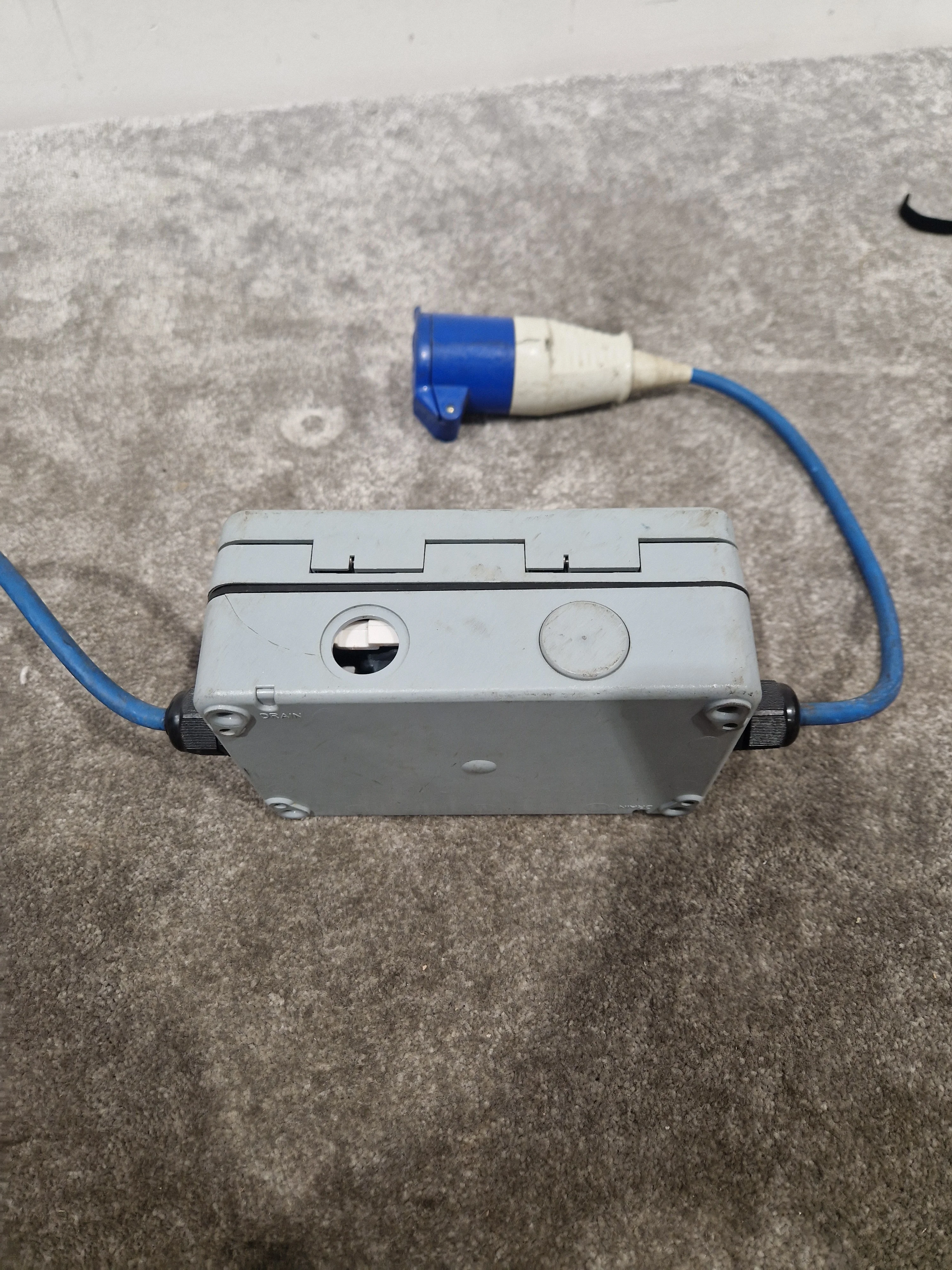 Double 16A Cable TO-13 A Two Gang Socket - Durable Design - Good - Image 5