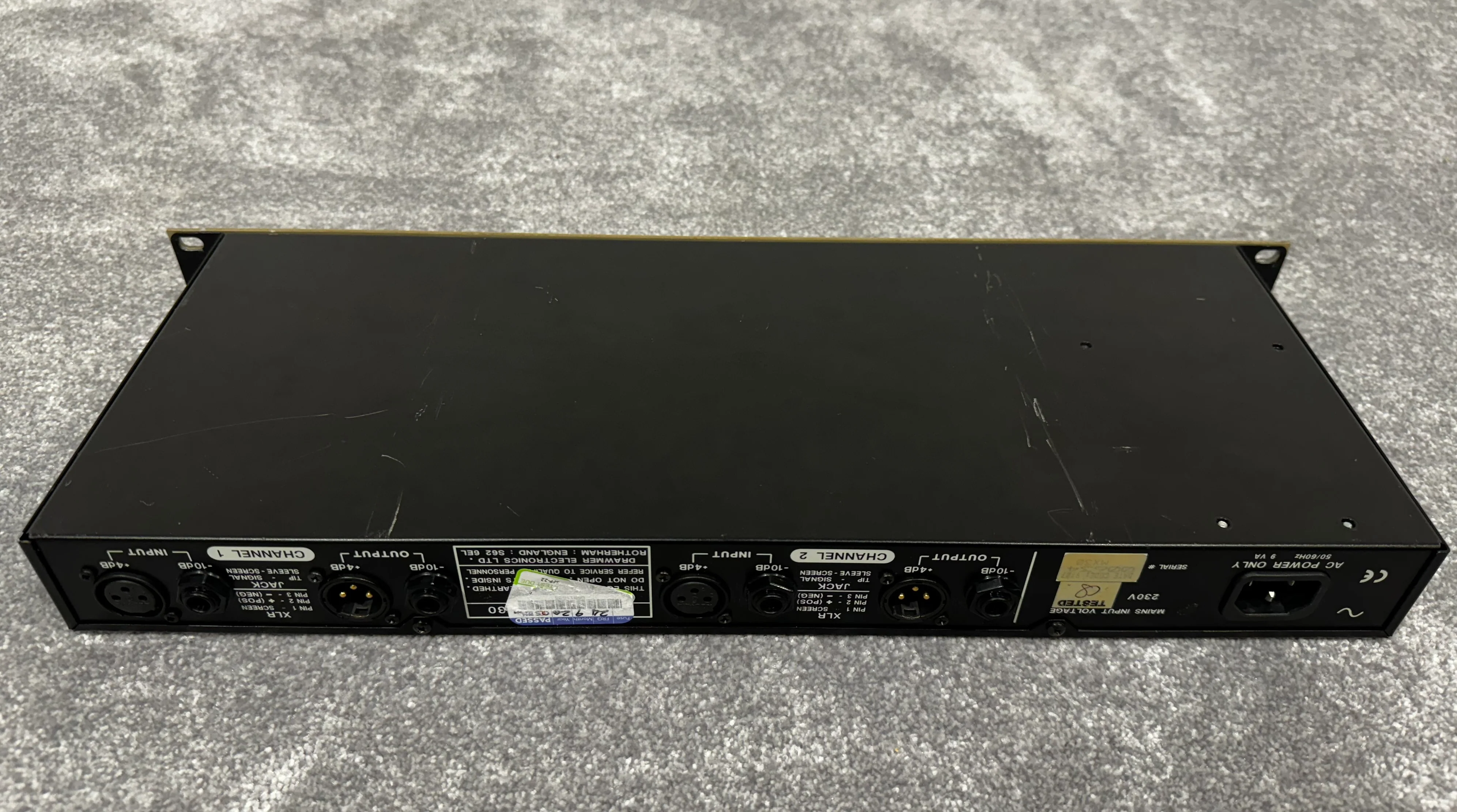 Drawmer MX30 Rack Compressor - Image 2