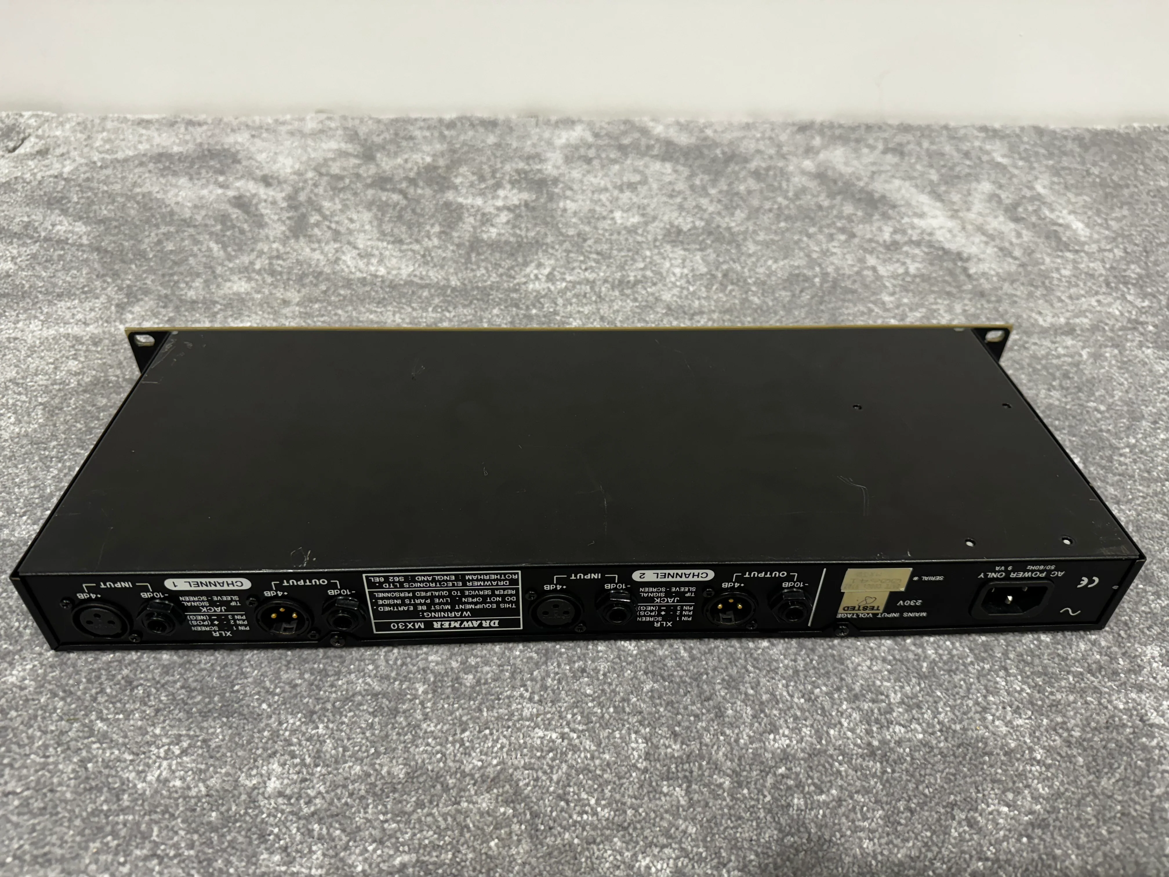 Drawmer MX30 Rack Compressor - Image 5