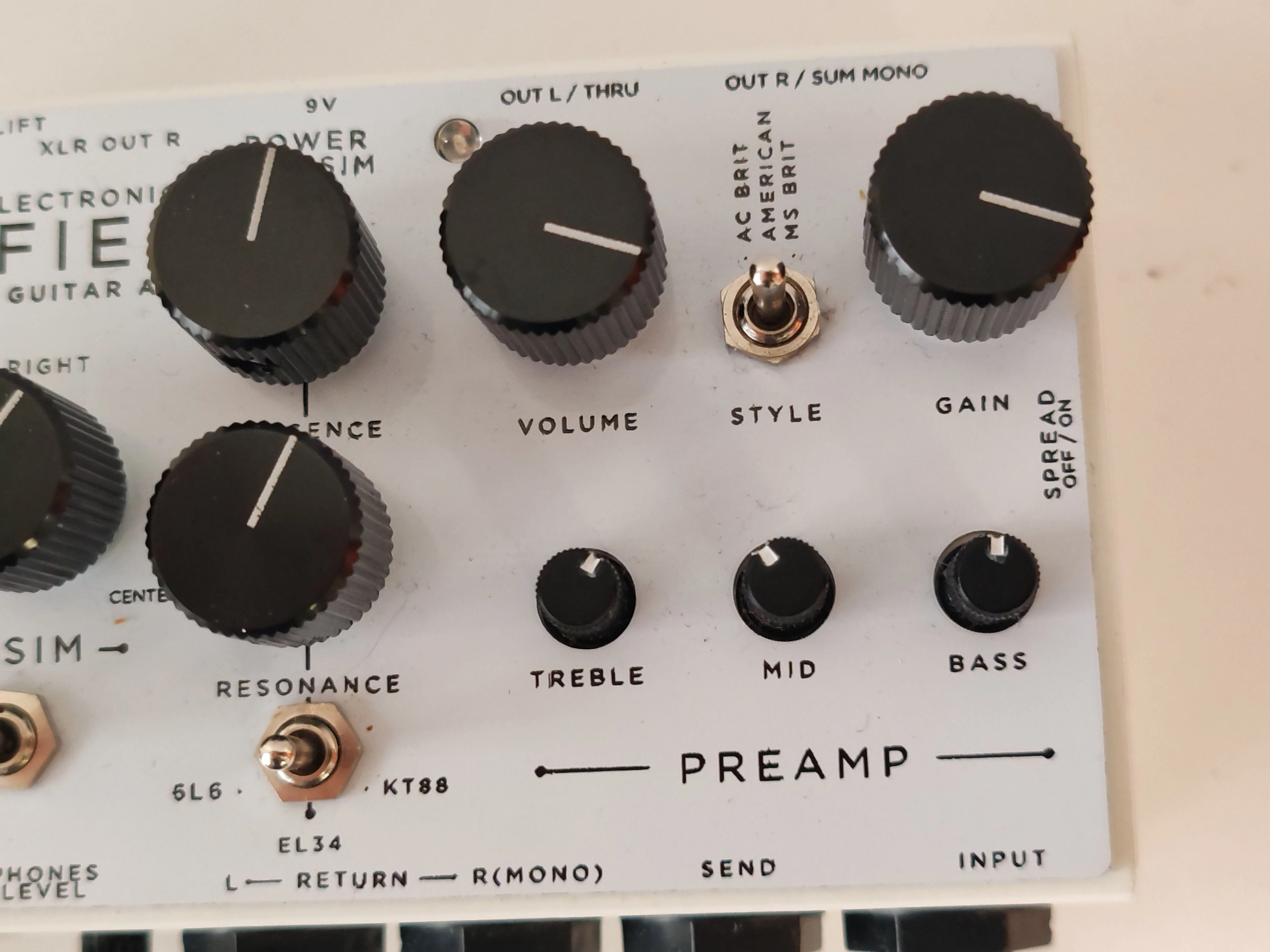 DSM & Humboldt Simplifier Analog Amp Simulator Pedal - Image 6
