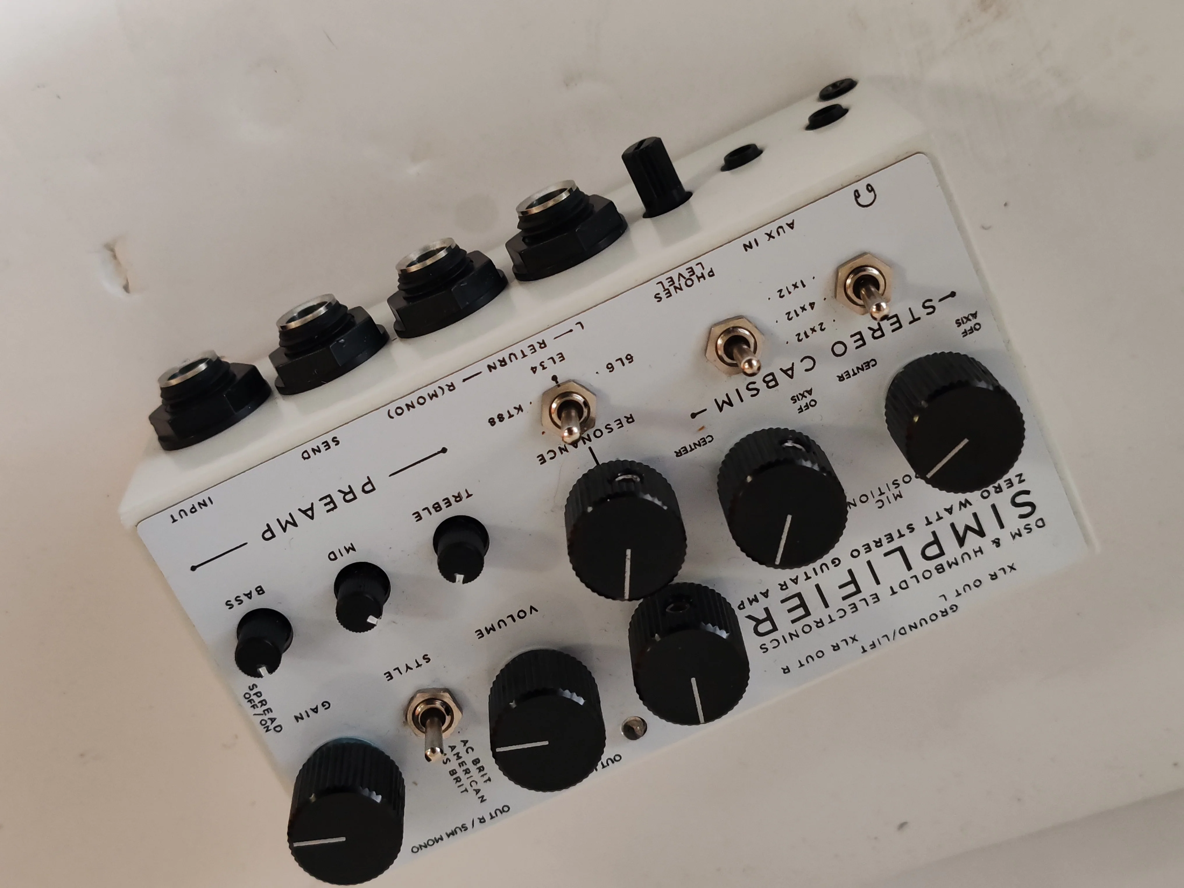 DSM & Humboldt Simplifier Analog Amp Simulator Pedal - Image 9