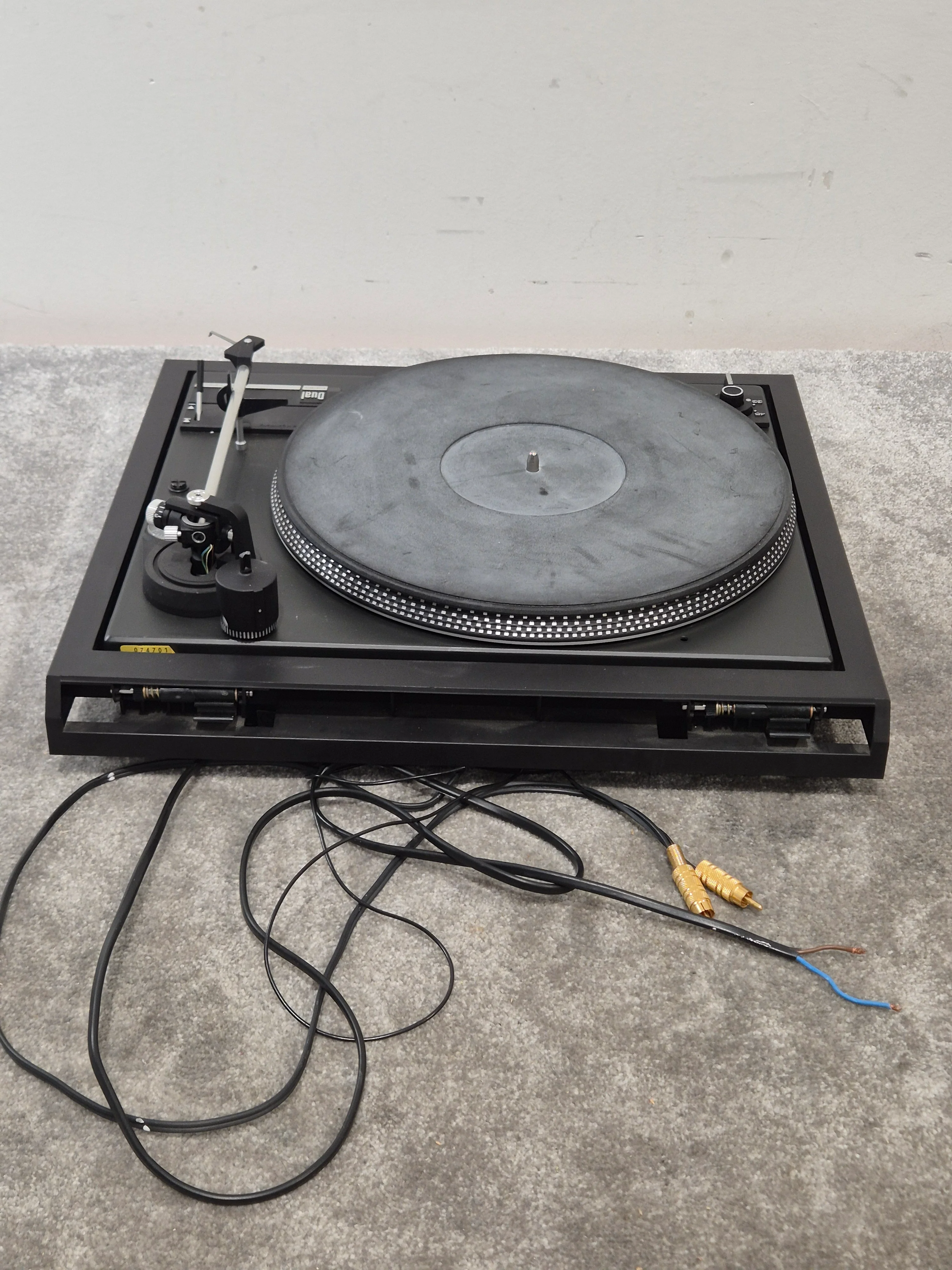 Dual 505 Turntable - Vintage Hi-Fi System - Spares or Repair w/ Lid and Original Box - Image 6