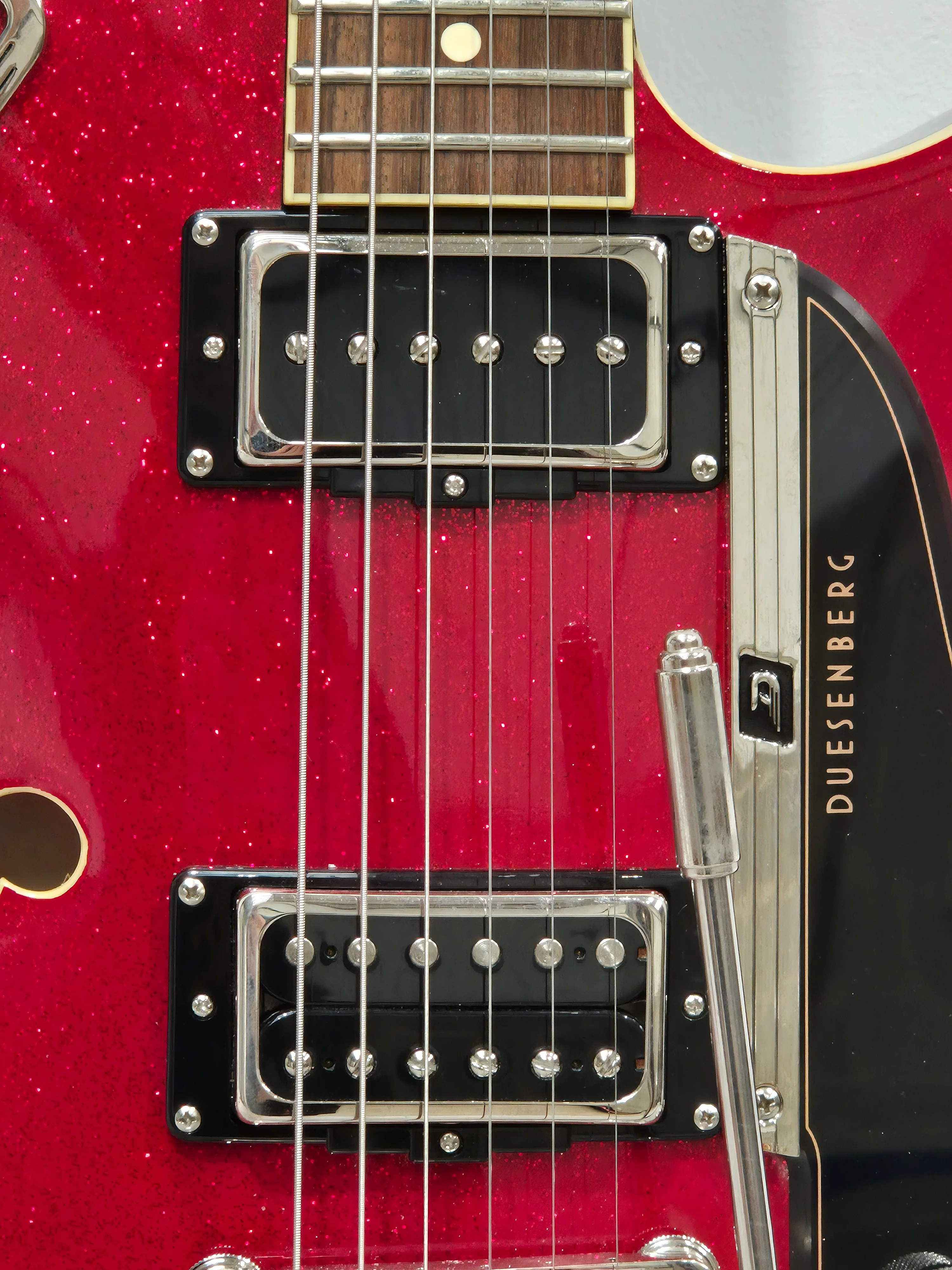 Duesenberg Starplayer TV - Semi-Hollow Electric Guitar w/ Hard Case - Mint - Image 3