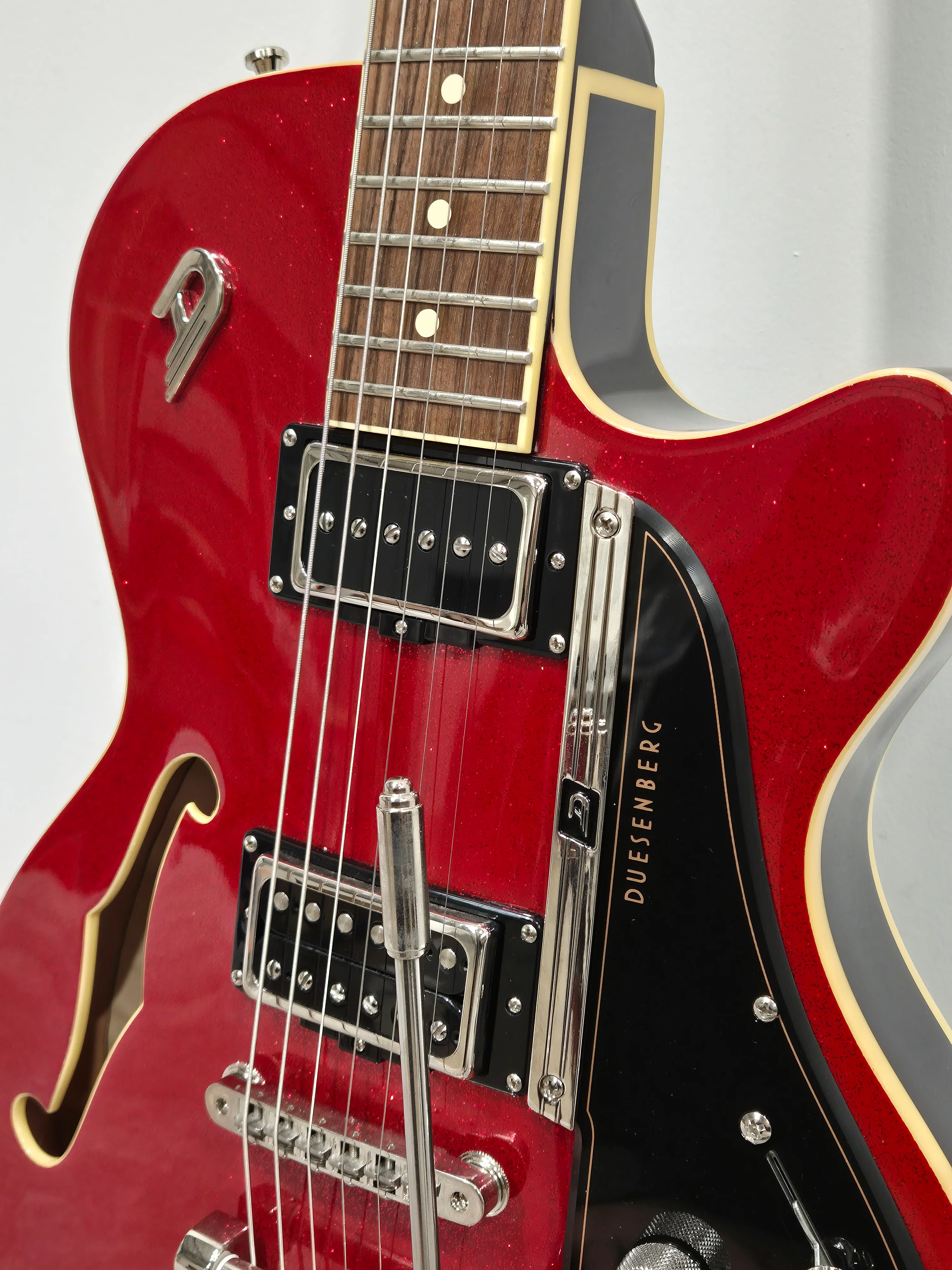 Duesenberg Starplayer TV - Semi-Hollow Electric Guitar w/ Hard Case - Mint - Image 9