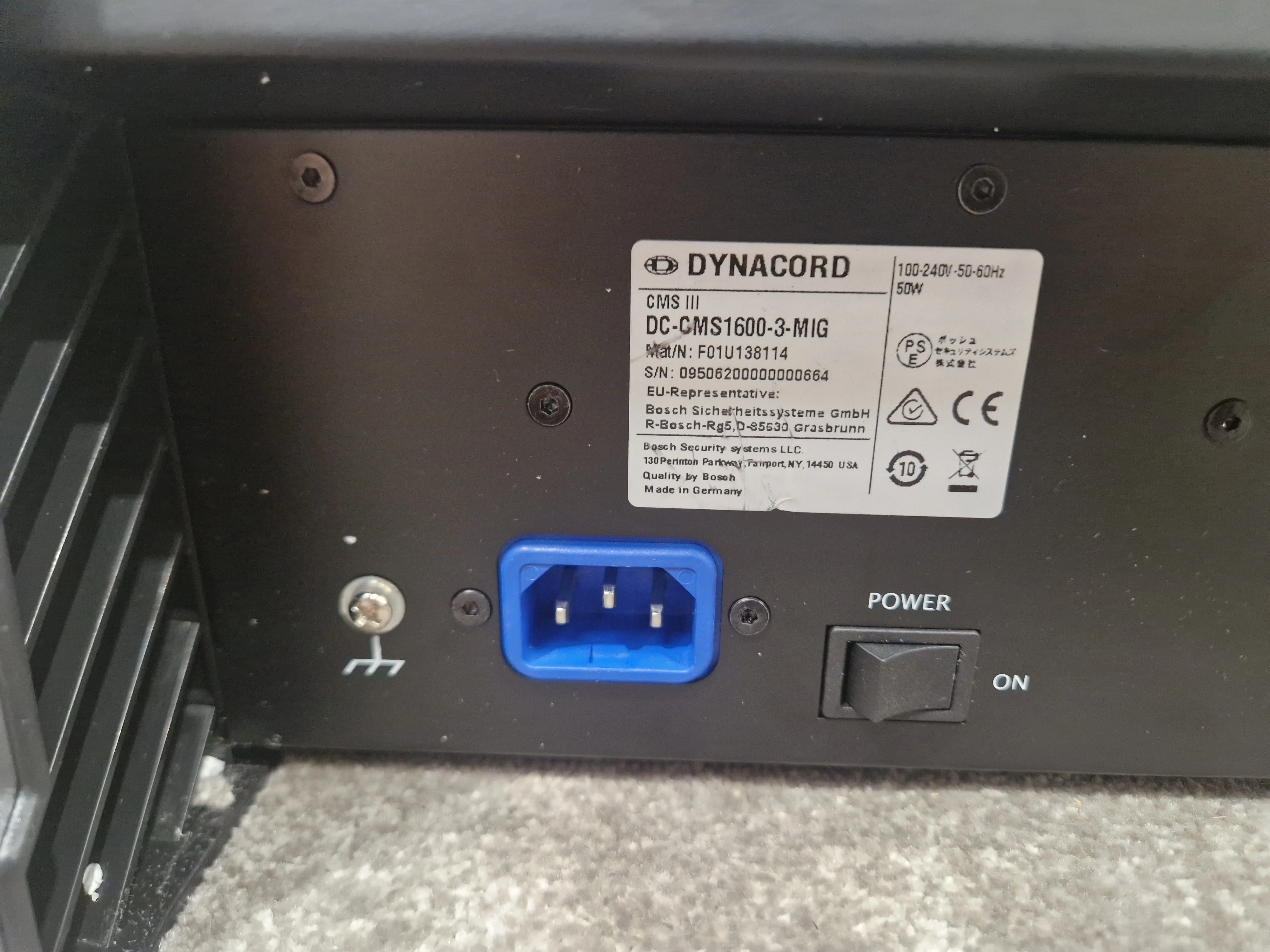 Dynacord CMS 1600 - 16-Channel Mixer, USB Audio Interface - Excellent w/ Original Box & Power Supply - Image 9