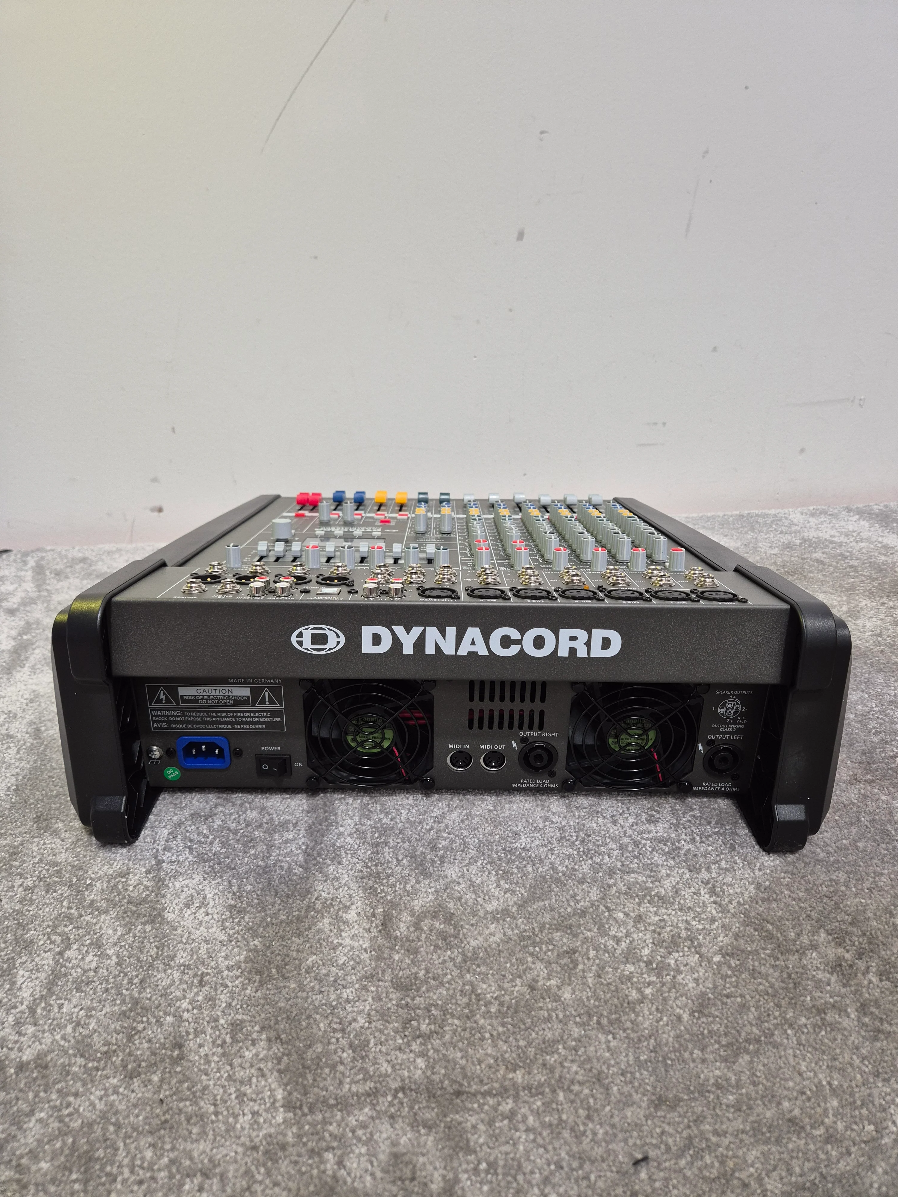 Dynacord Power Mate PM600 - 6 Channels Compact Mixer - Excellent w/ Original Box - Image 8