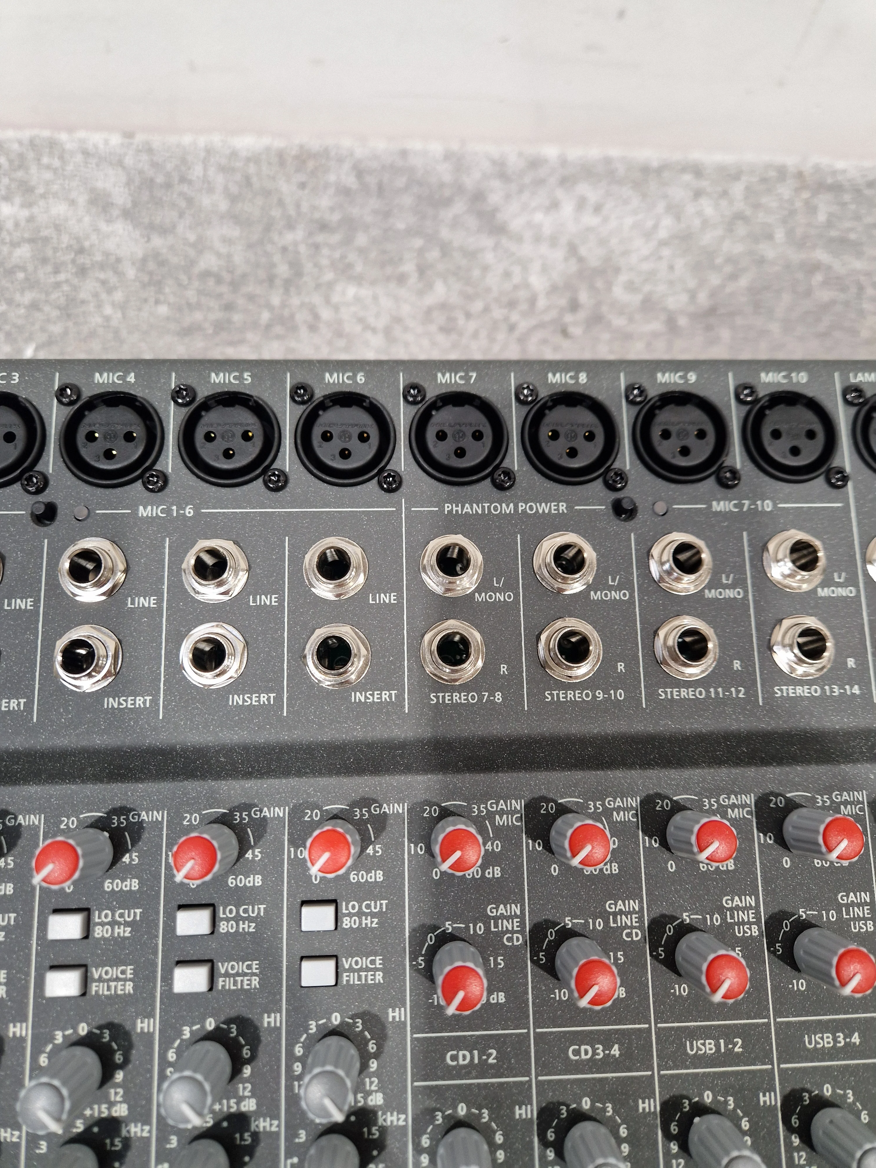Dynacord Powermate 1000-3 – 10-Channel Powered Mixer – Excellent w/ Original Box - Image 12