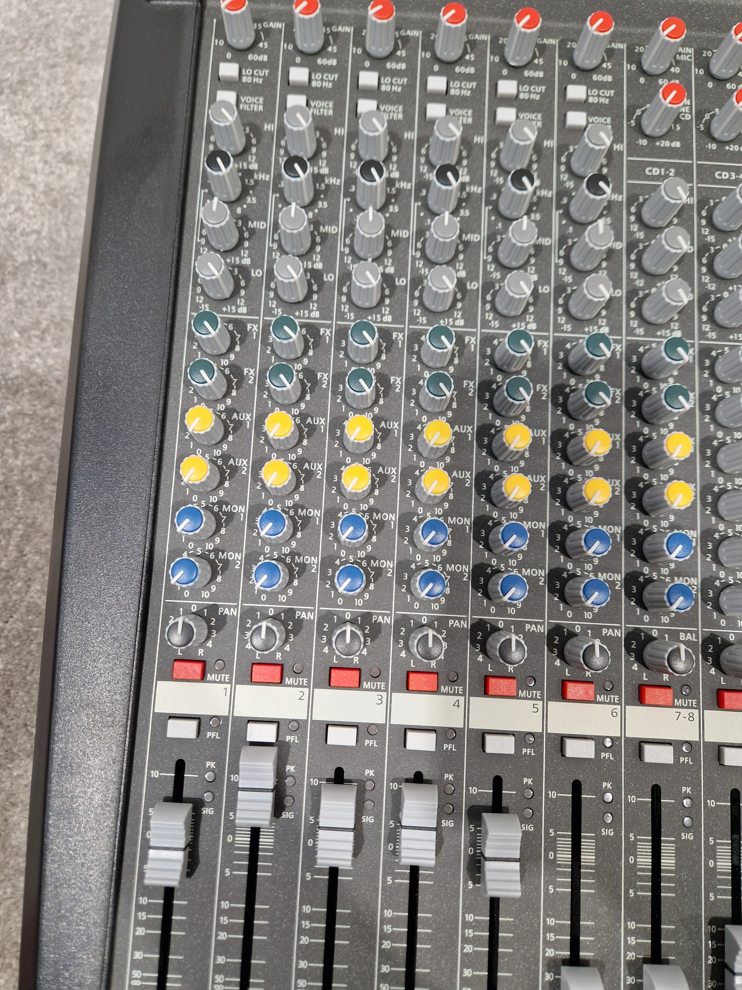 Dynacord Powermate 1000-3 – 10-Channel Powered Mixer – Excellent w/ Original Box - Image 15